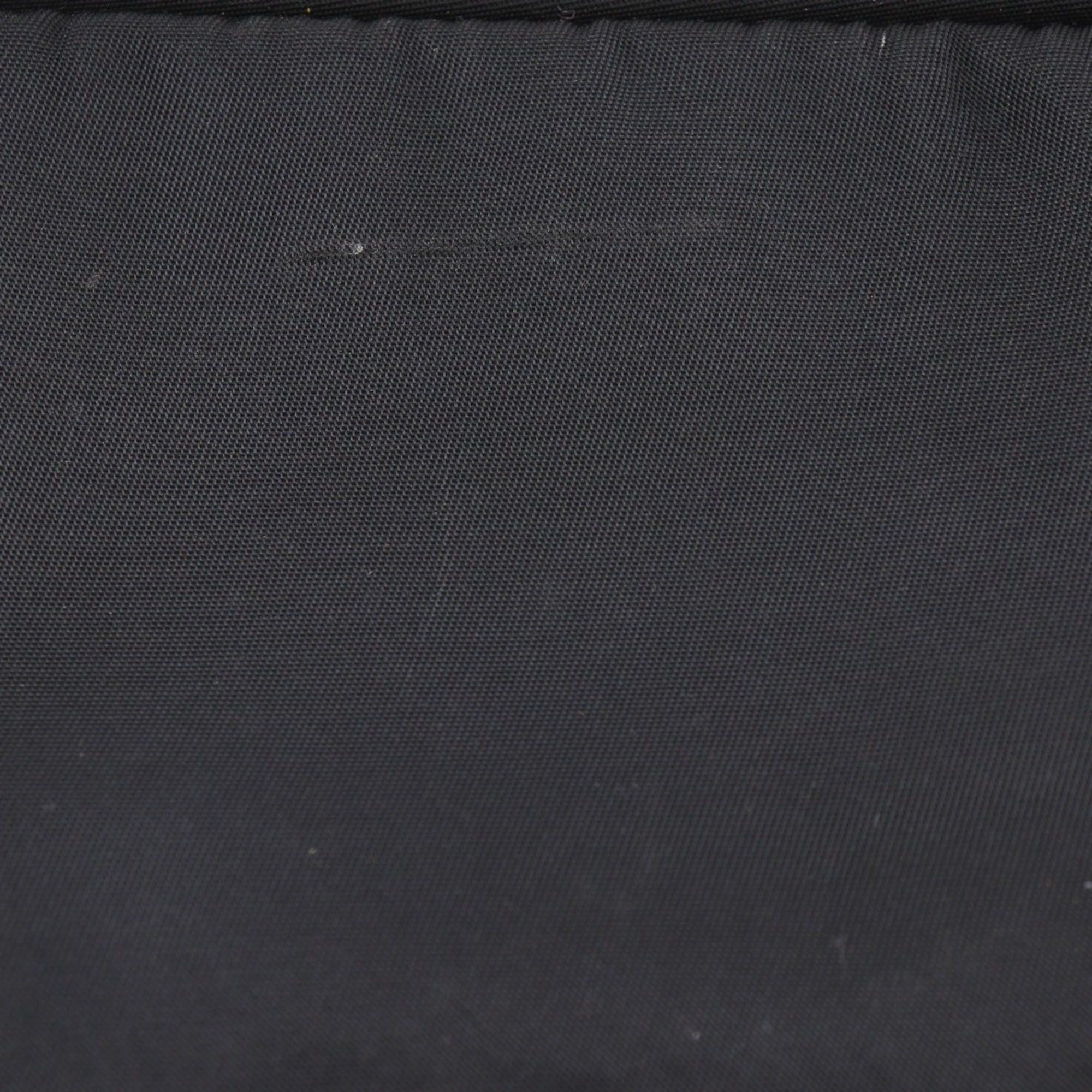 Prada Prada Mini Boston Handbag, Nylon, Black, A5 Size, Zipper, Women's Size ONE SIZE - 10 Thumbnail