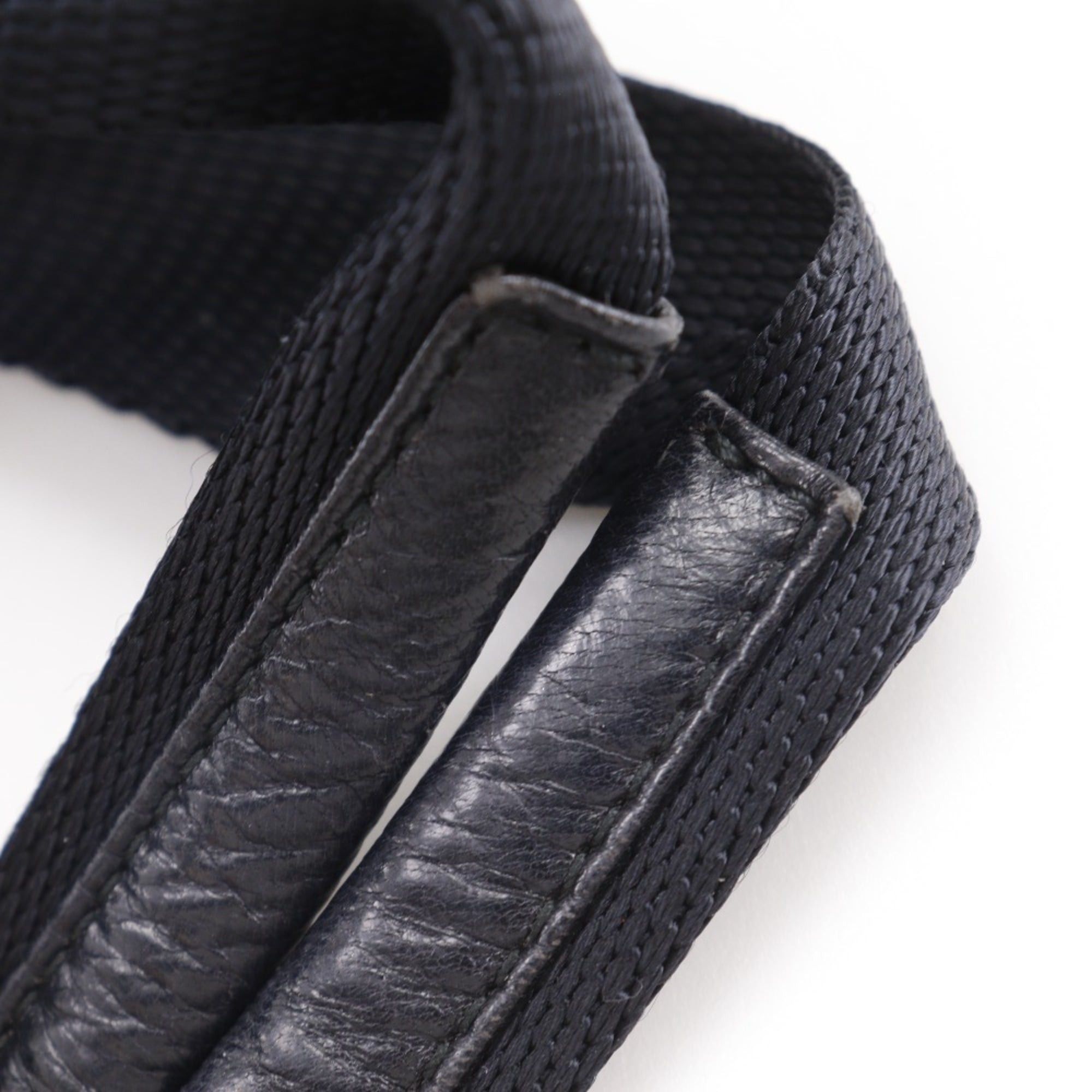 Prada Prada Mini Boston Handbag, Nylon, Black, A5 Size, Zipper, Women's Size ONE SIZE - 14 Thumbnail
