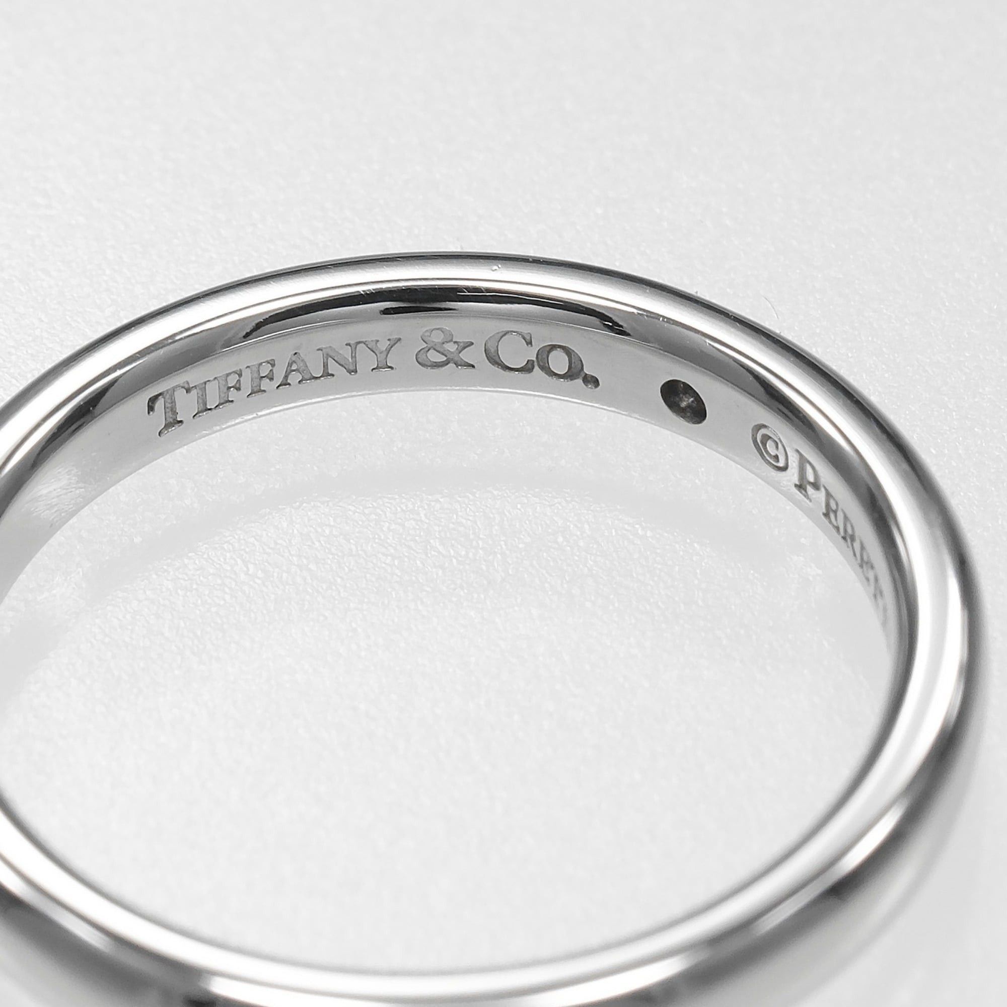 Tiffany & Co. Tiffany & Co. Stacking Band Ring, Size 11, Platinum 950, Diamond, Approx. 5.21g. Size ONE SIZE - 5 Thumbnail