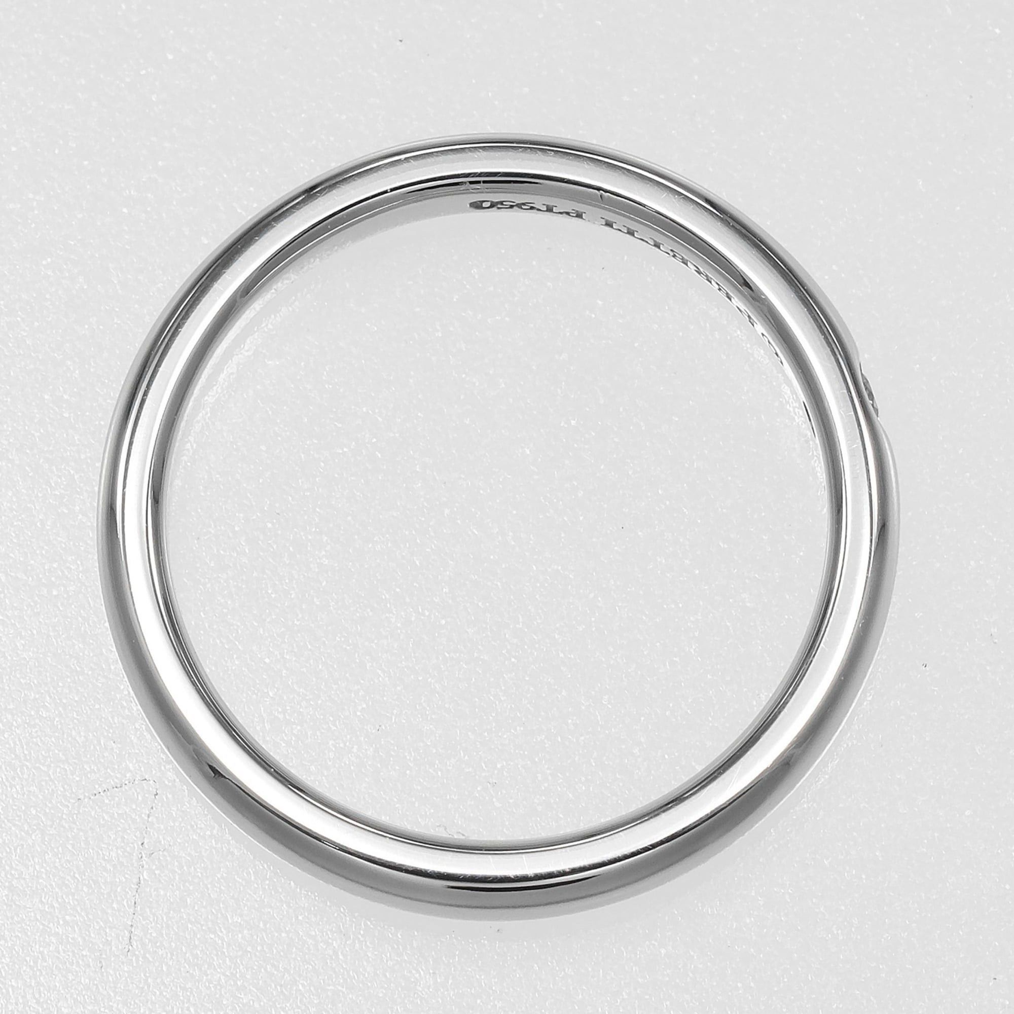 Tiffany & Co. Tiffany & Co. Stacking Band Ring, Size 11, Platinum 950, Diamond, Approx. 5.21g. Size ONE SIZE - 10 Thumbnail