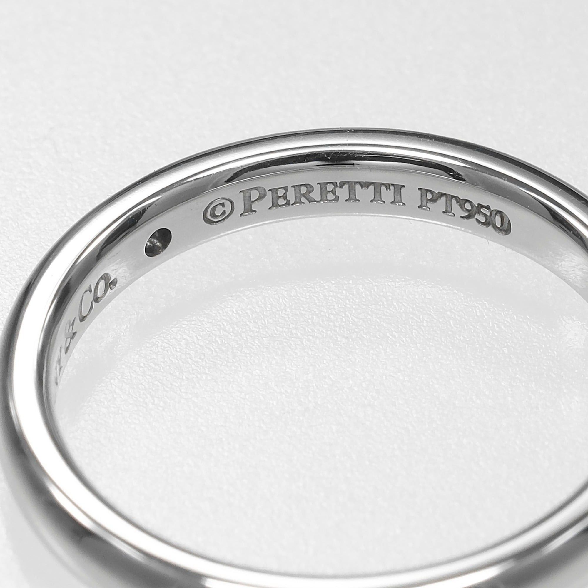 Tiffany & Co. Tiffany & Co. Stacking Band Ring, Size 11, Platinum 950, Diamond, Approx. 5.21g. Size ONE SIZE - 4 Thumbnail