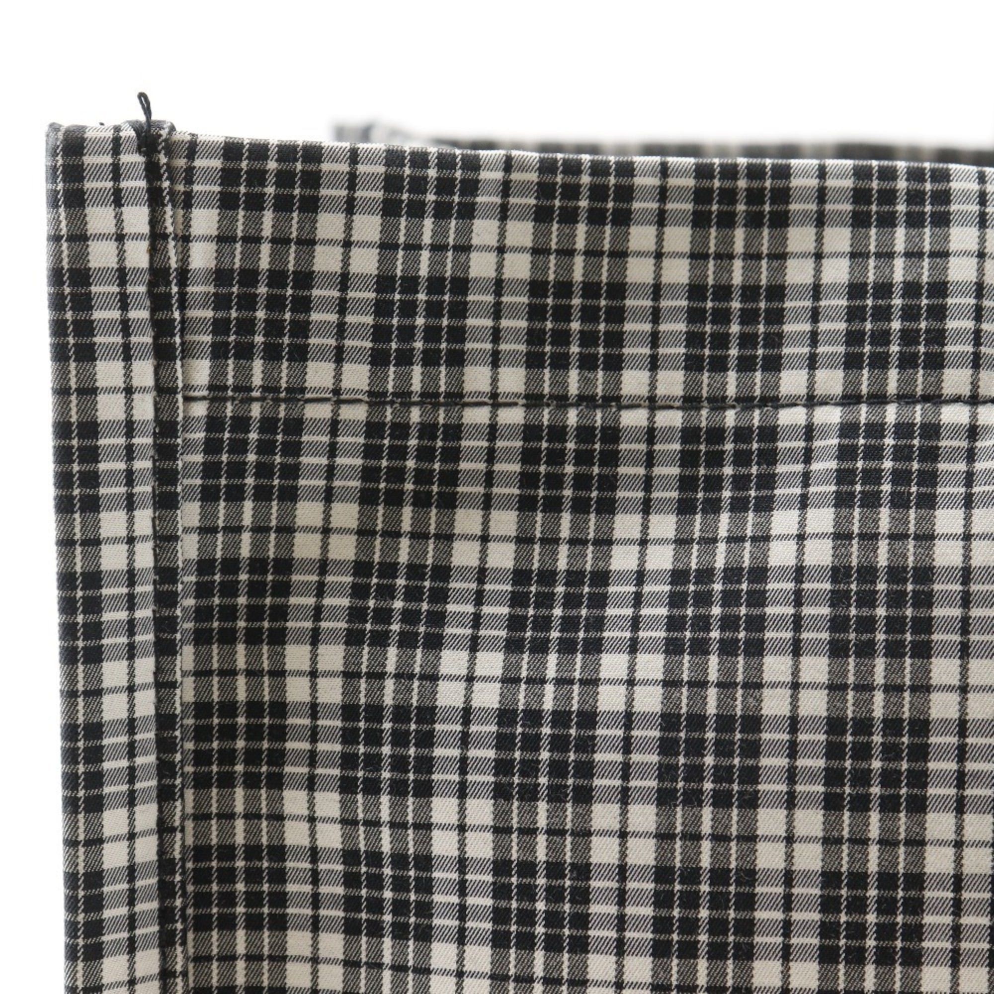 Dior Christian Dior Tote Bag Handbag Check 50-MA-0169 Cotton Black/White A4 Open for Women Size ONE SIZE - 15 Thumbnail