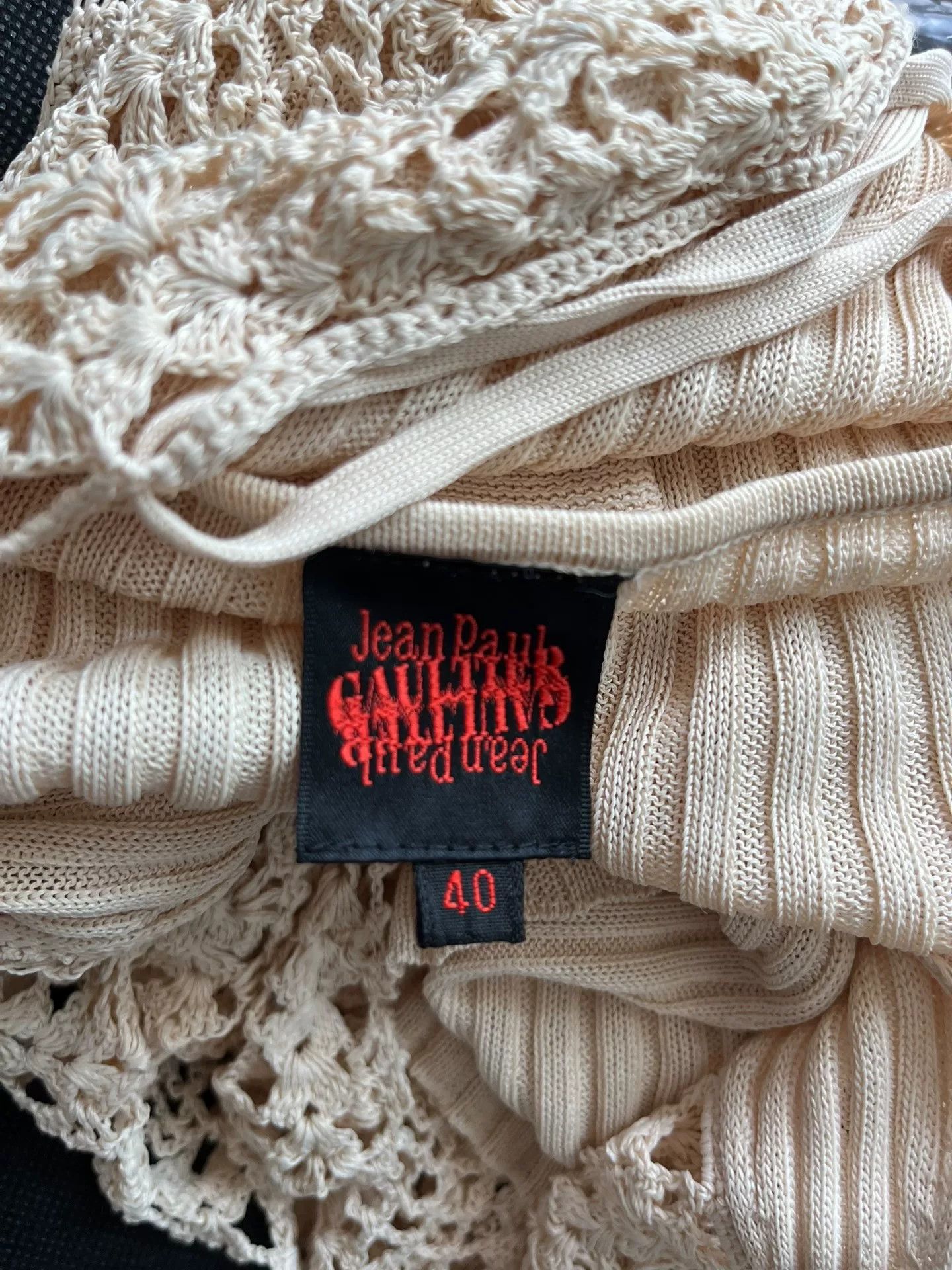 Jean Paul Gaultier Jean Paul Gaultier Knit Top Size M / US 6-8 / IT 42-44 - 5 Thumbnail