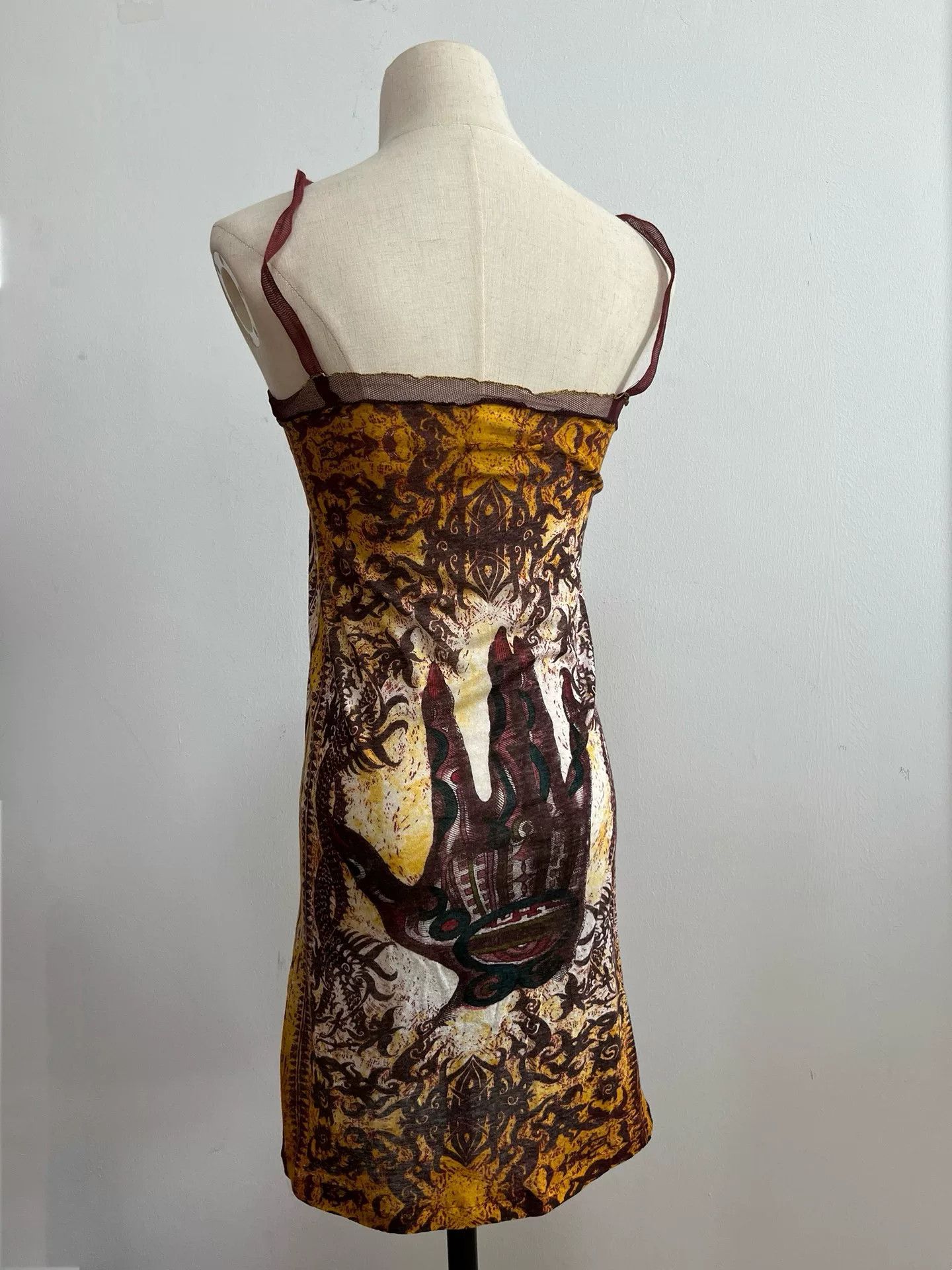Jean Paul Gaultier Jean Paul Gaultier Claw Print Dress Size M / US 6-8 / IT 42-44 - 9 Thumbnail