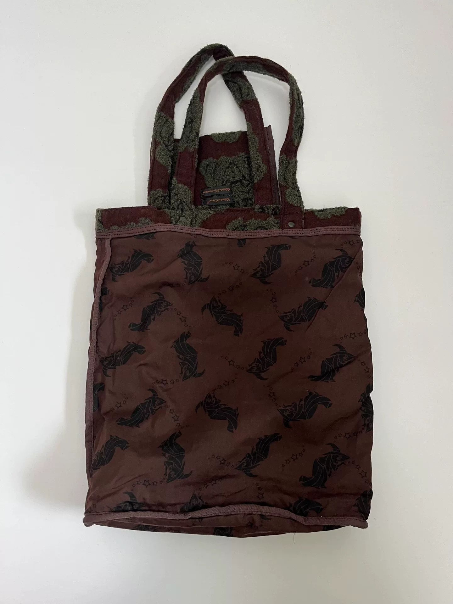 Undercover Undercover 02AW Frog Print Tote Bag Size ONE SIZE - 5 Thumbnail