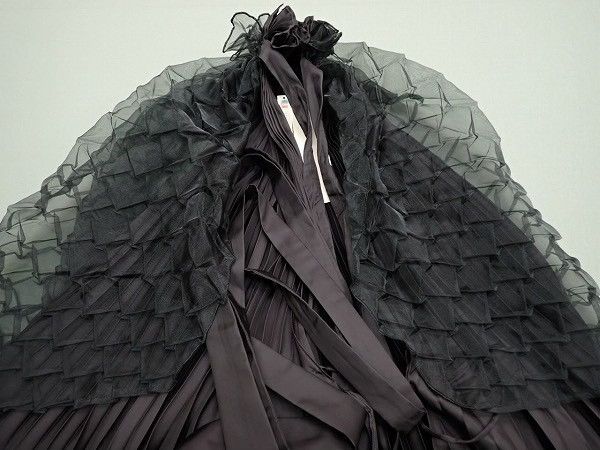 Masaki Matsushima Masaki Matsushima Pleated Cape Cardigan Size M / US 6-8 / IT 42-44 - 6 Thumbnail