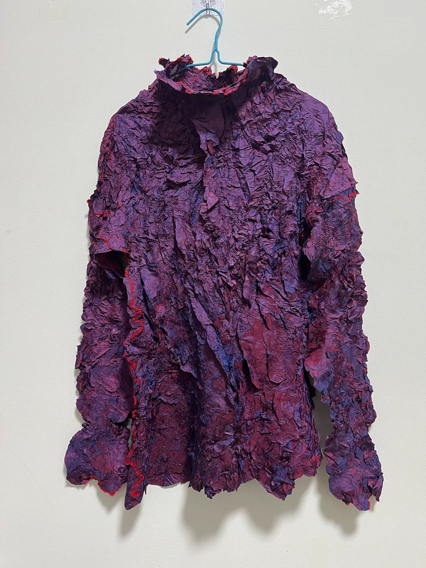 Issey Miyake Issey Miyake 1999FW Pleated Top Size M / US 6-8 / IT 42-44 - 4 Thumbnail