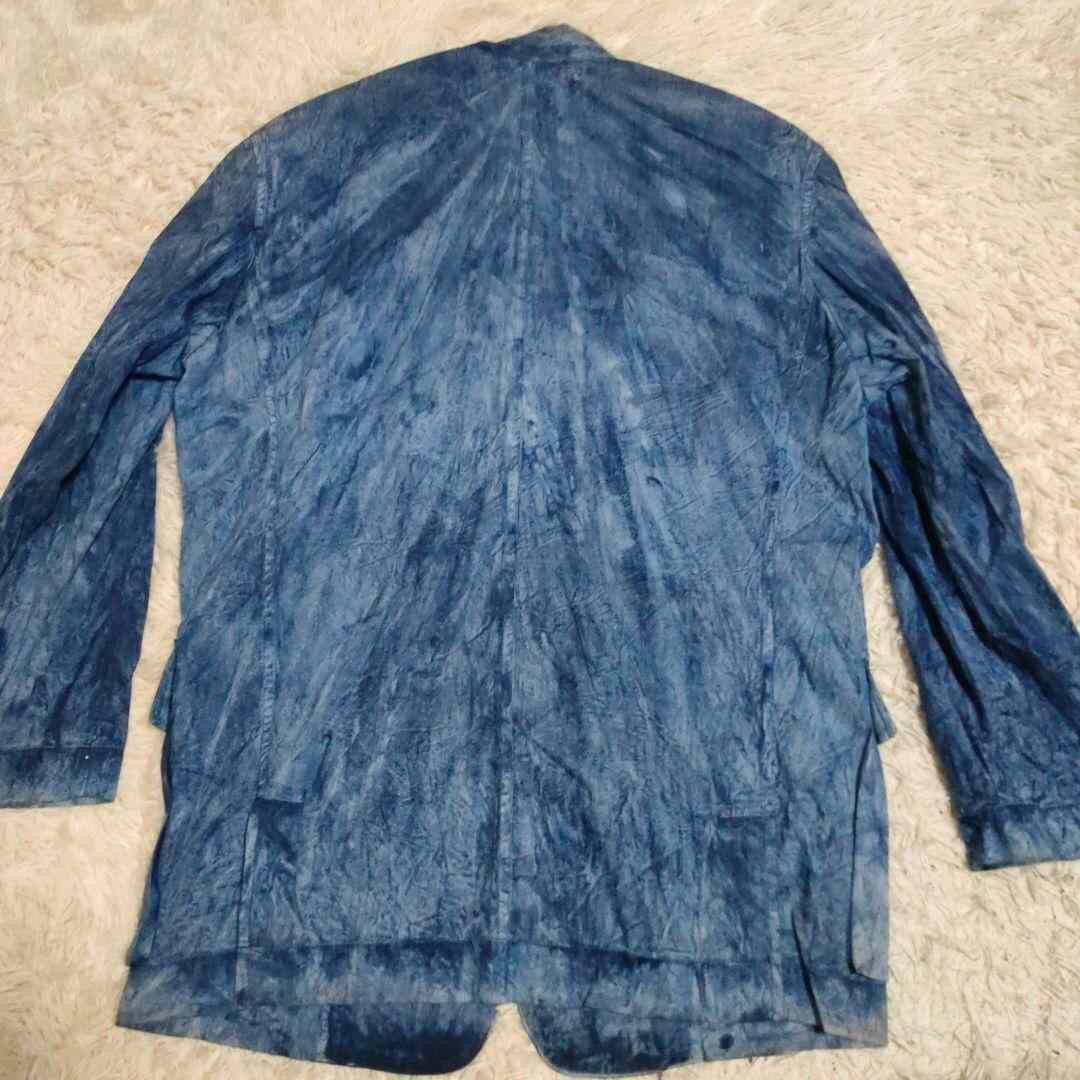 Issey Miyake Issey Miyake Blue Frosted Coat Size US M / EU 48-50 / 2 - 5 Thumbnail