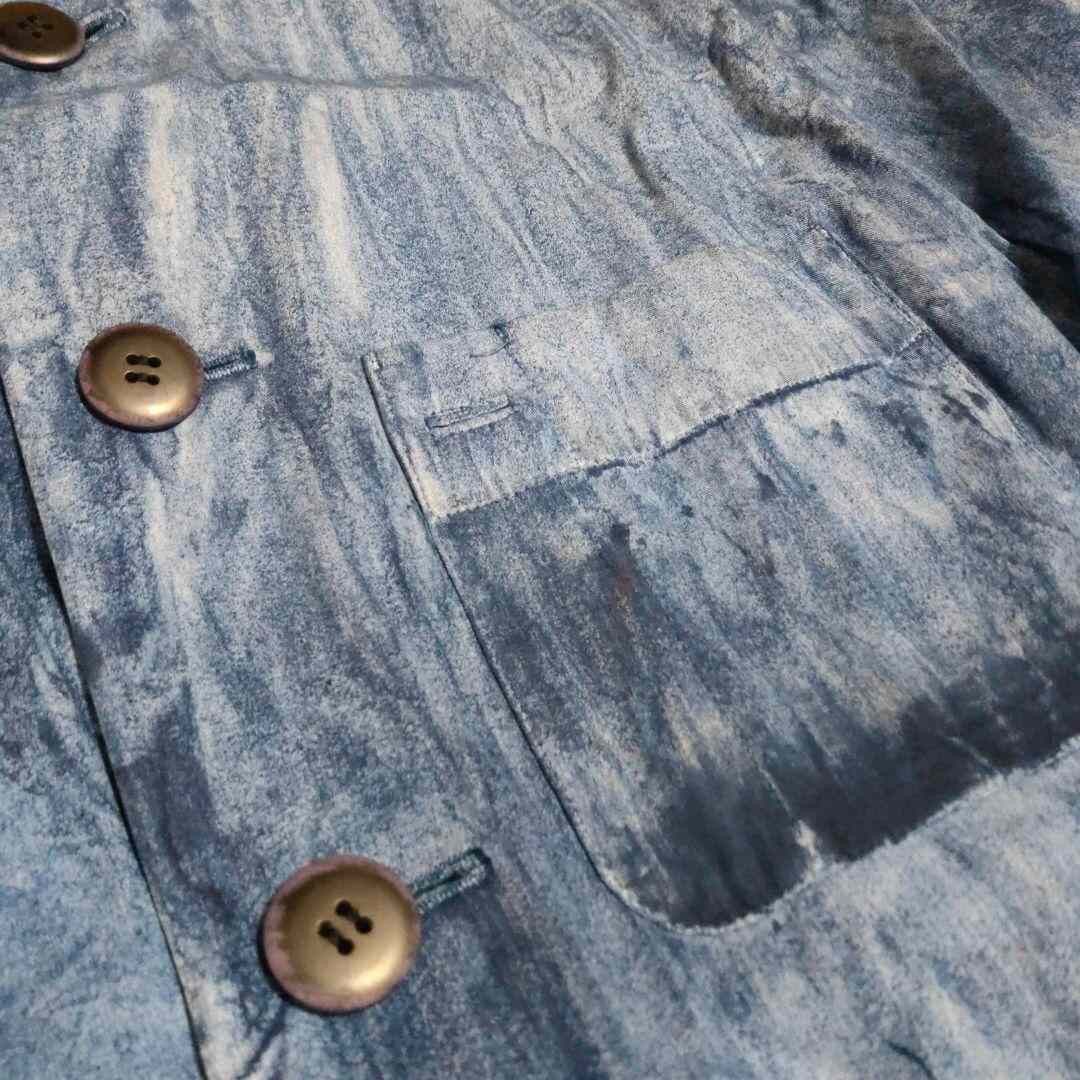 Issey Miyake Issey Miyake Blue Frosted Coat Size US M / EU 48-50 / 2 - 2 Thumbnail