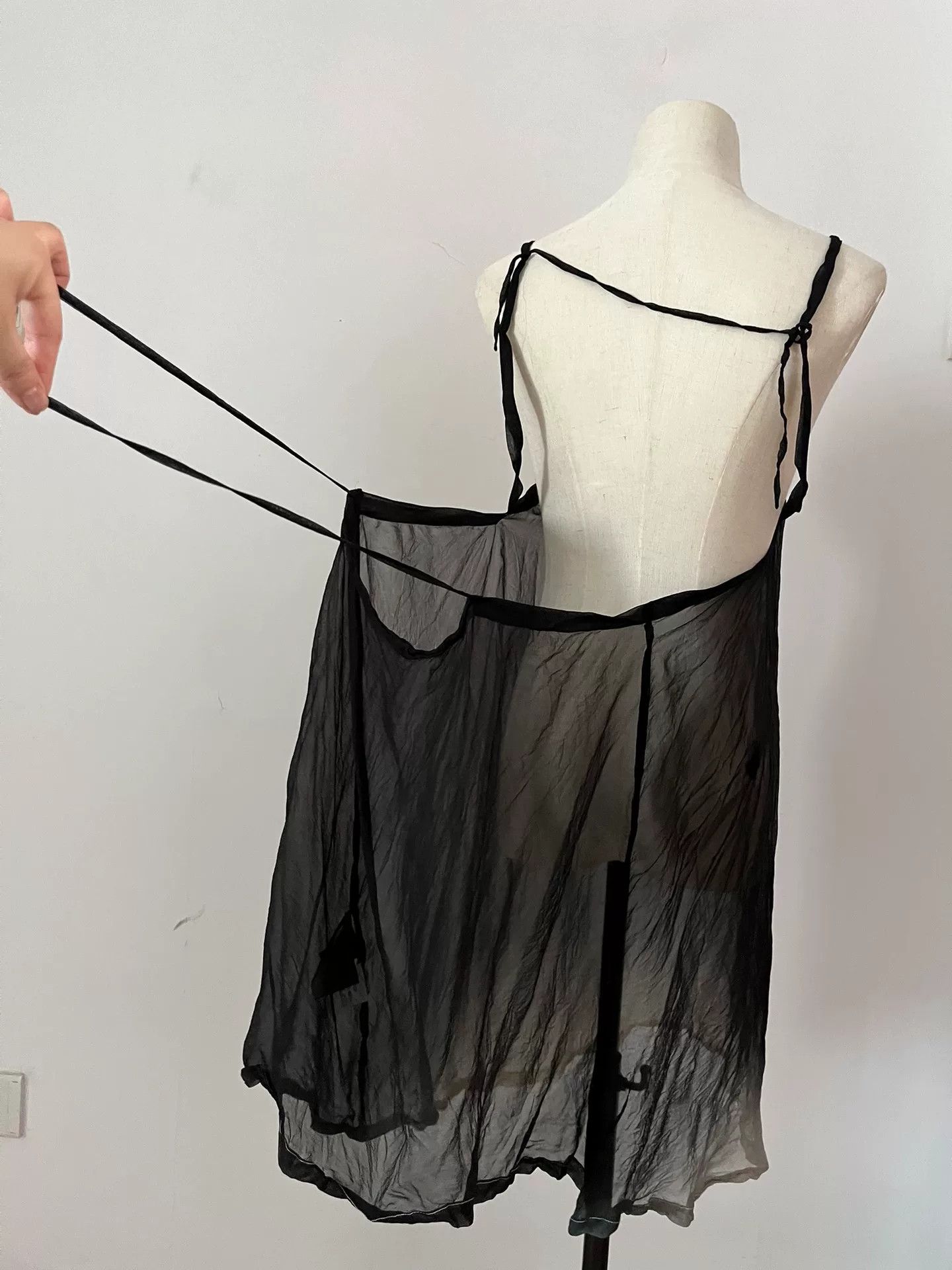 Ann Demeulemeester Ann Demeulemeester Gradient Mesh Top Size M / US 6-8 / IT 42-44 - 4 Thumbnail