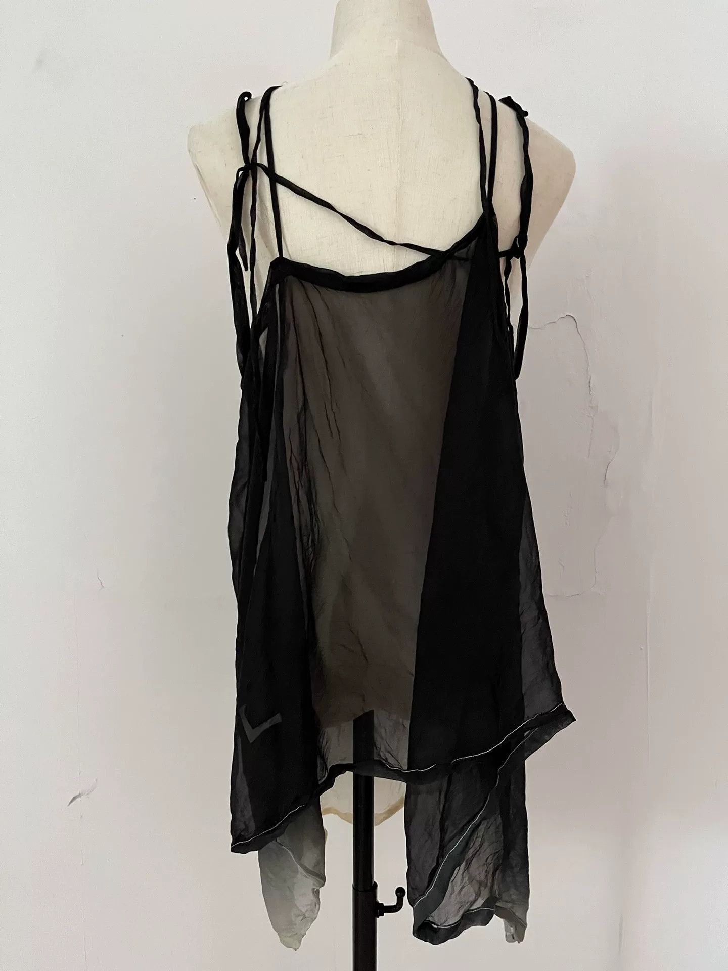 Ann Demeulemeester Ann Demeulemeester Gradient Mesh Top Size M / US 6-8 / IT 42-44 - 3 Thumbnail