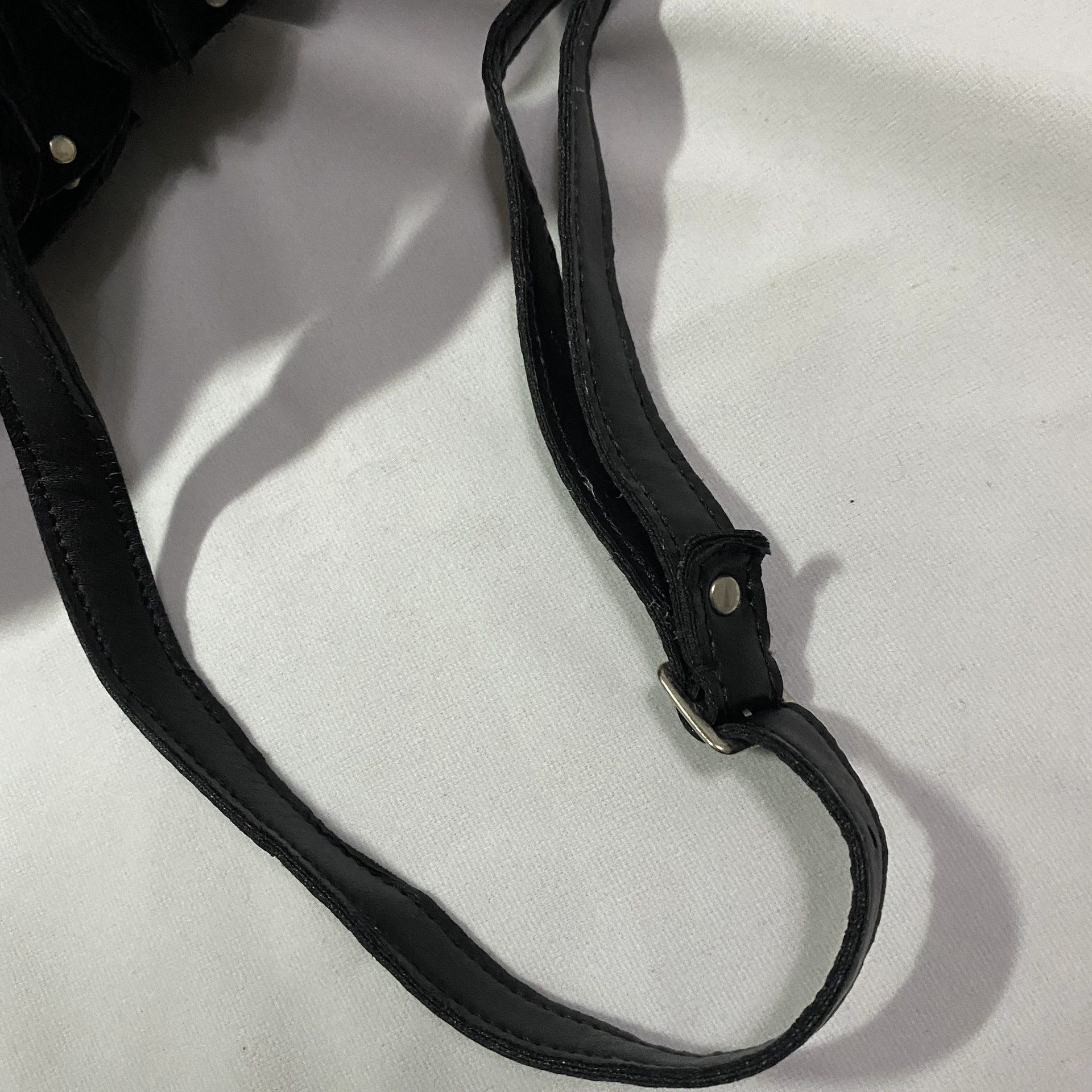 Noir Kei Ninomiya Noir Kei Ninomiya CDG Rivet Crossbody Bag Size ONE SIZE - 3 Thumbnail