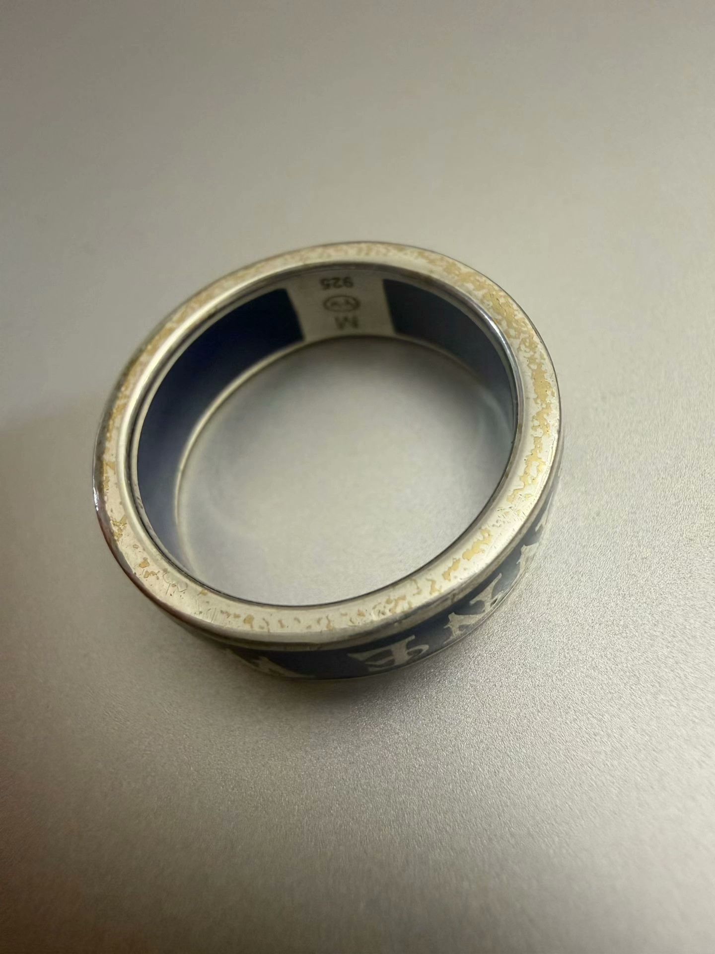 Vivienne Westwood Vivienne Westwood Saturn Enamel Ring Size ONE SIZE - 6 Thumbnail