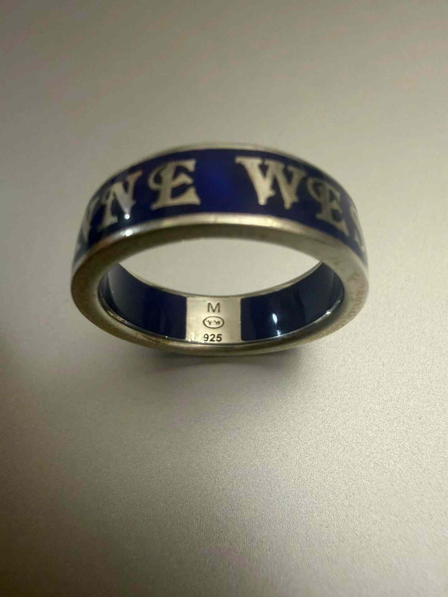 Vivienne Westwood Vivienne Westwood Saturn Enamel Ring Size ONE SIZE - 3 Thumbnail