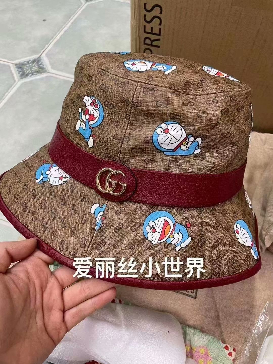 Gucci Gucci Doraemon Collaboration Bucket Hat Size ONE SIZE - 5 Thumbnail
