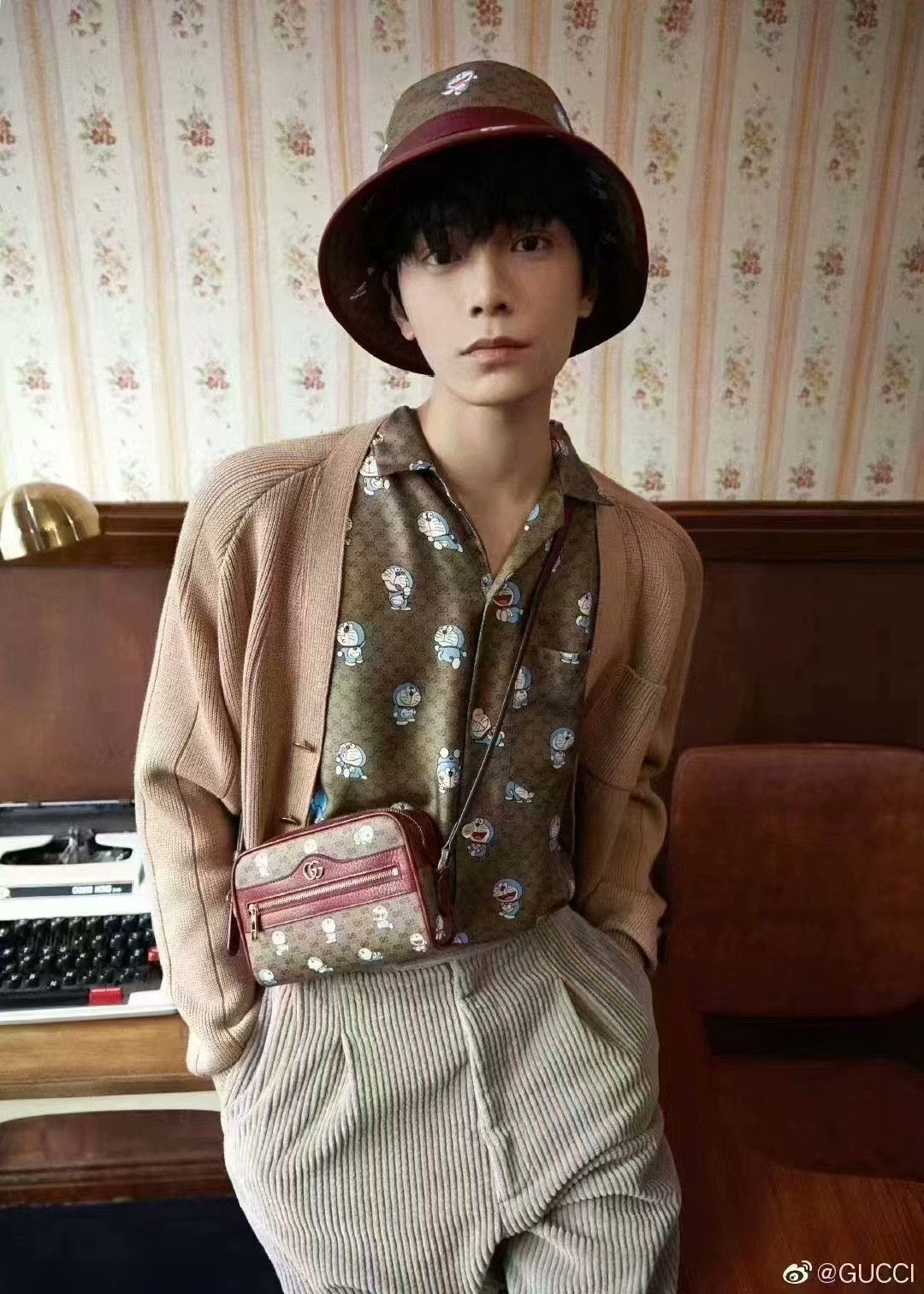 Gucci Gucci Doraemon Collaboration Bucket Hat Size ONE SIZE - 3 Thumbnail