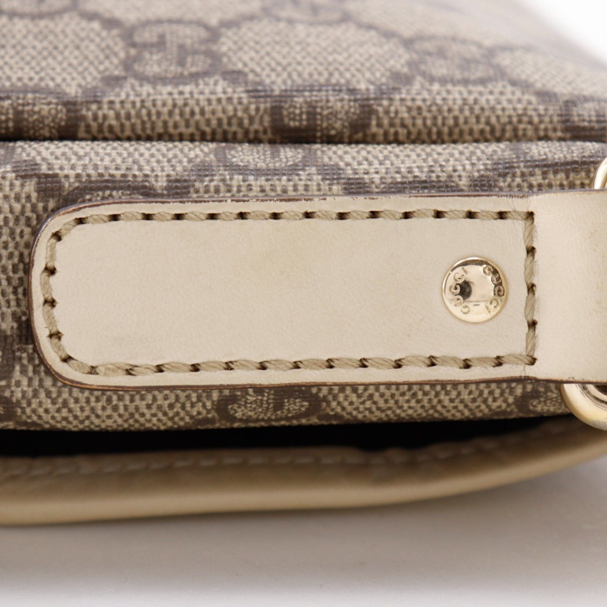 Gucci Gucci Shoulder Bag 223666 GG Supreme Canvas Beige A5 Magnetic Closure Unisex Size ONE SIZE - 6 Thumbnail