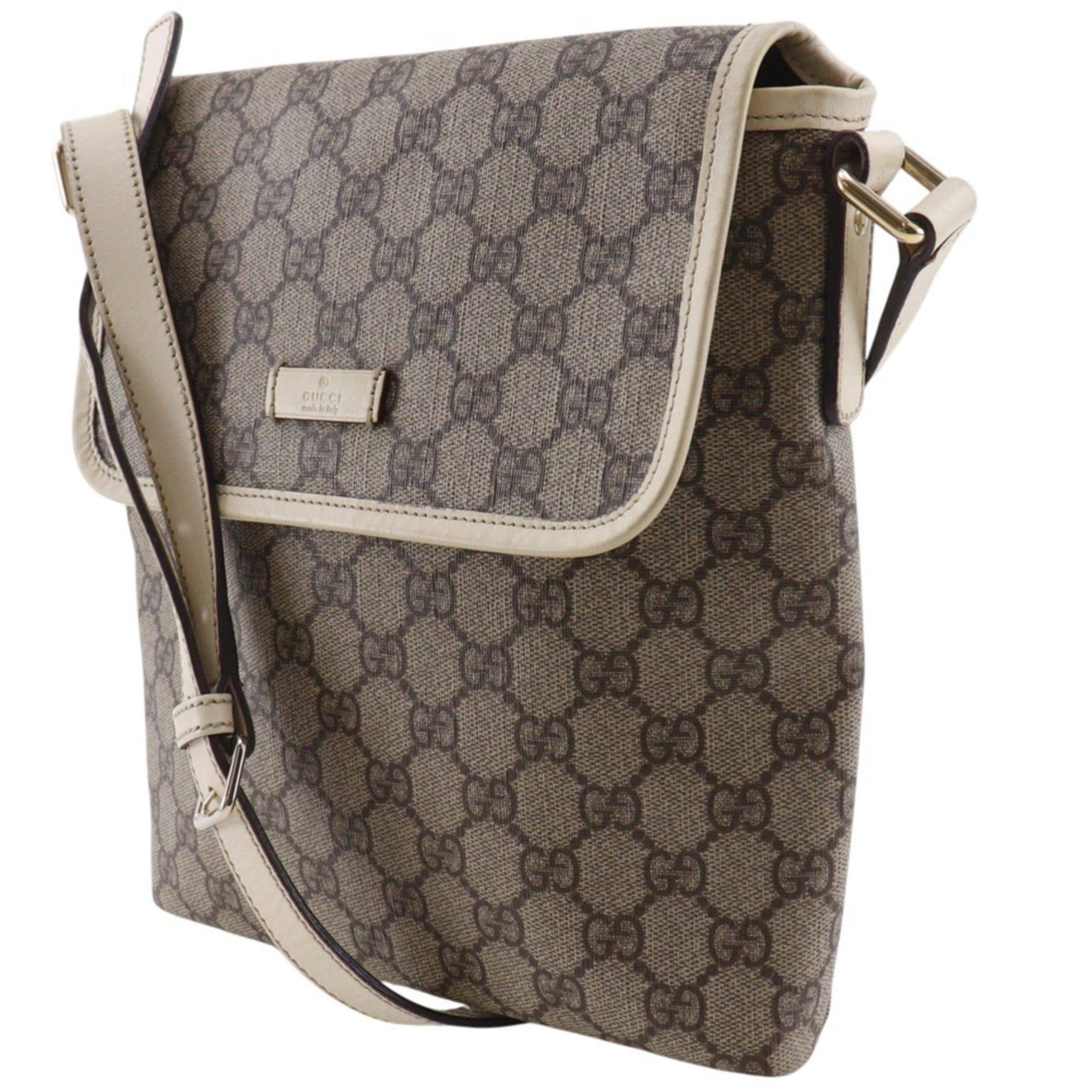 Gucci Gucci Shoulder Bag 223666 GG Supreme Canvas Beige A5 Magnetic Closure Unisex Size ONE SIZE - 2 Thumbnail