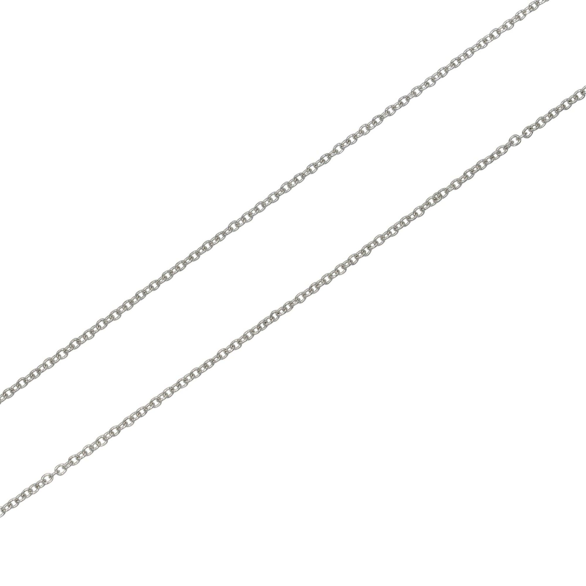 Tiffany & Co. Tiffany & Co. Cross-stitch Necklace, Pt950 Platinum, Diamond, Approx. 4.1g. Size ONE SIZE - 8 Thumbnail