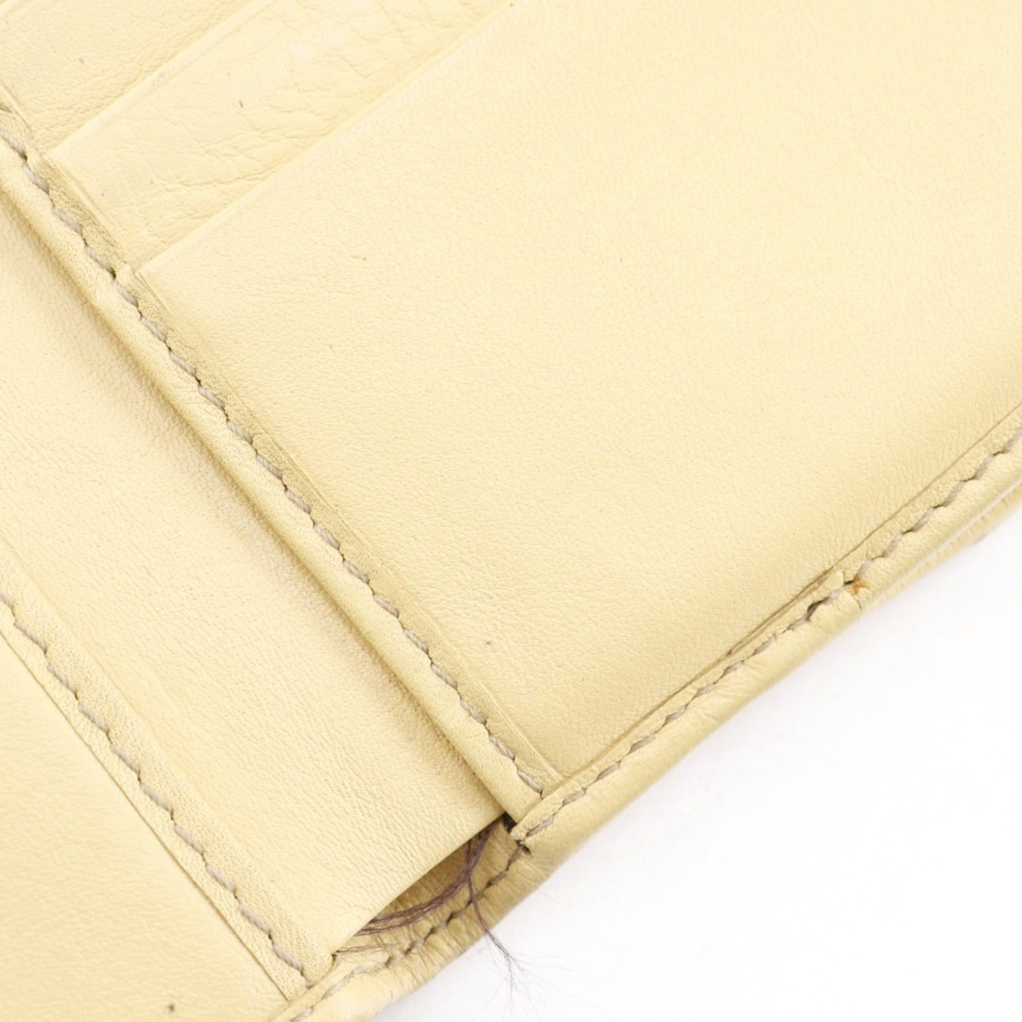 Gucci Gucci Bi-fold Wallet 112664 GG Canvas Beige Snap Button Women's Size ONE SIZE - 18 Thumbnail
