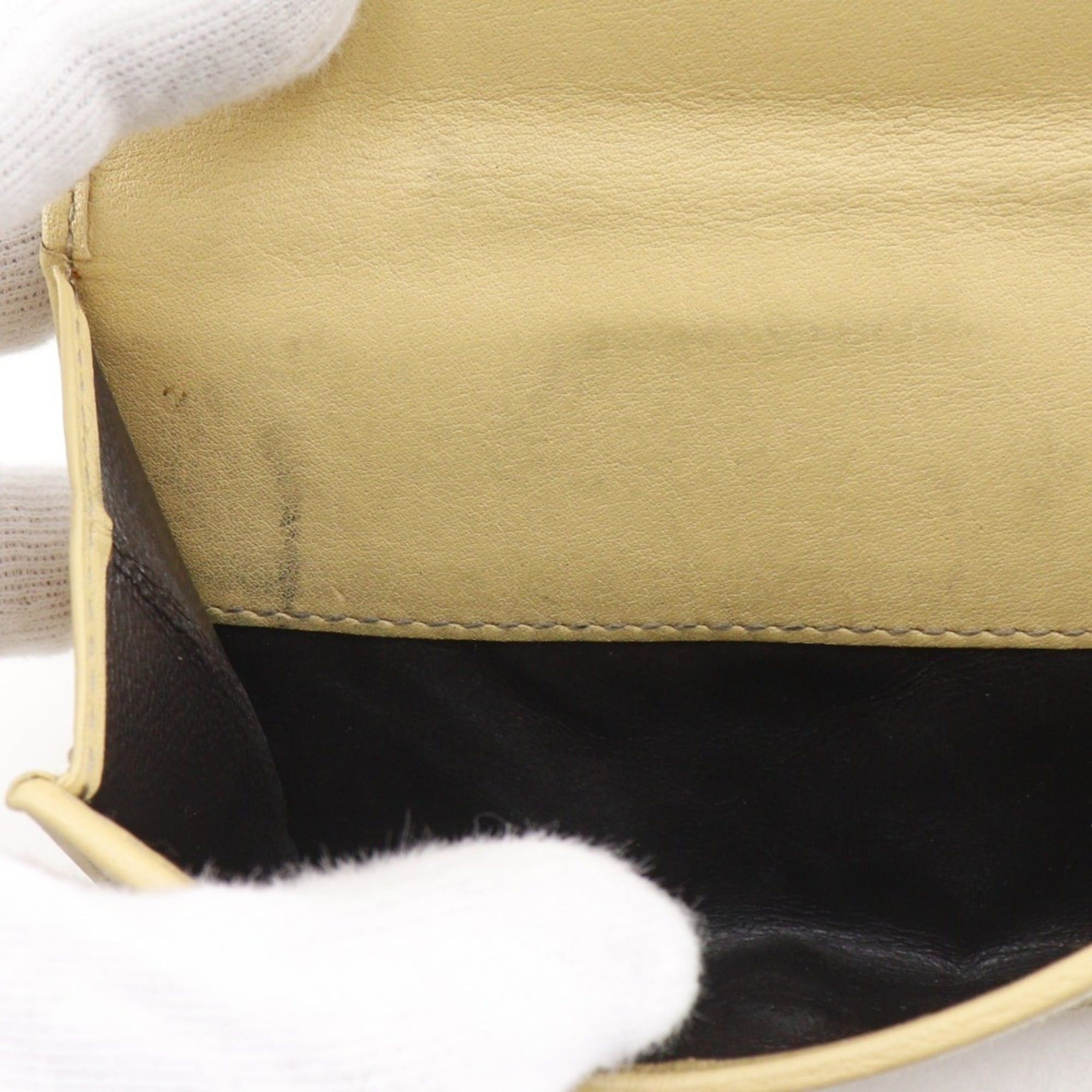 Gucci Gucci Bi-fold Wallet 112664 GG Canvas Beige Snap Button Women's Size ONE SIZE - 13 Thumbnail