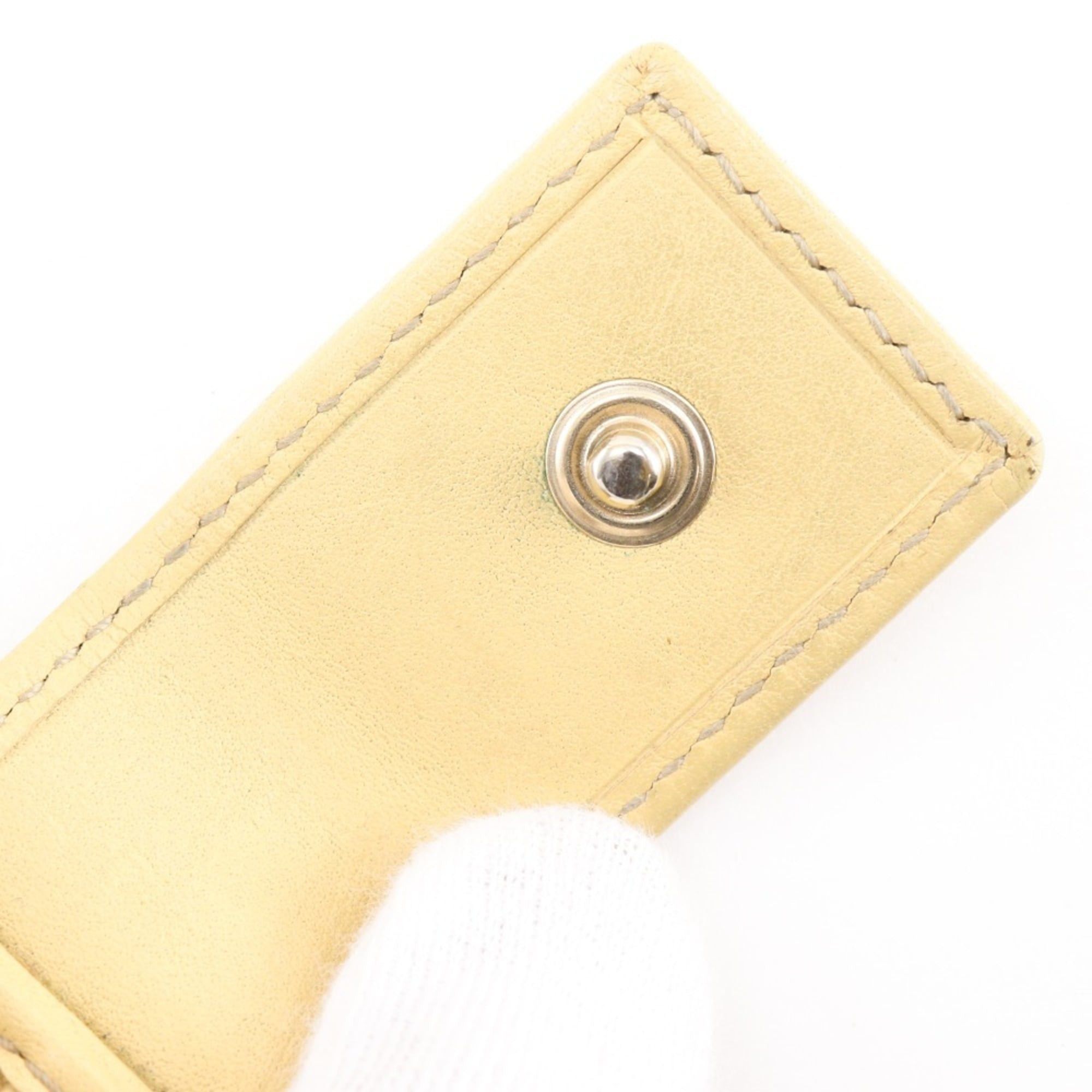 Gucci Gucci Bi-fold Wallet 112664 GG Canvas Beige Snap Button Women's Size ONE SIZE - 15 Thumbnail