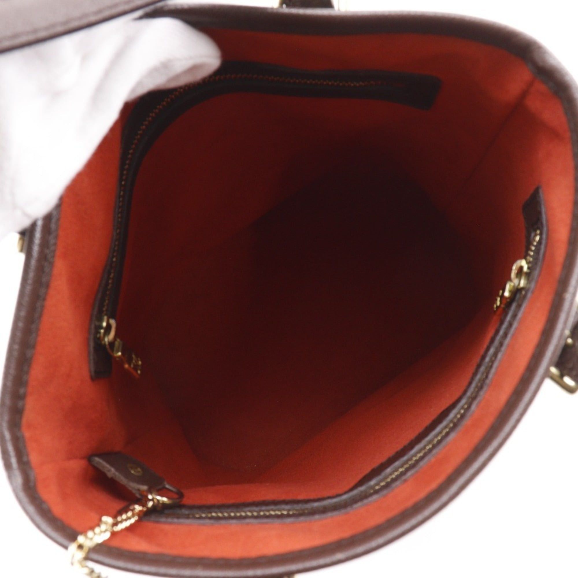 Louis Vuitton Louis Vuitton Mare Tote Bag N42240 Damier Canvas 2001 Brown SP1001 A5 Open Male Women's Size ONE SIZE - 8 Thumbnail