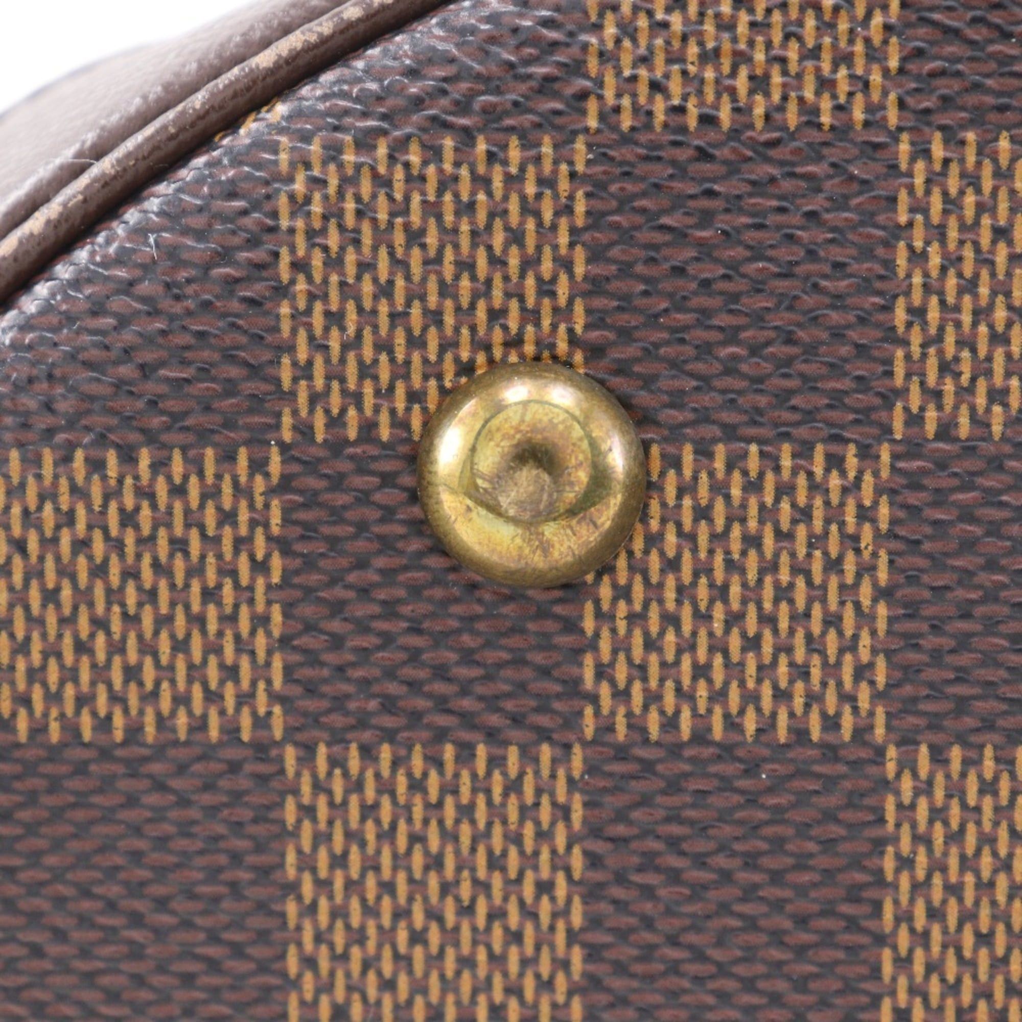 Louis Vuitton Louis Vuitton Mare Tote Bag N42240 Damier Canvas 2001 Brown SP1001 A5 Open Male Women's Size ONE SIZE - 14 Thumbnail