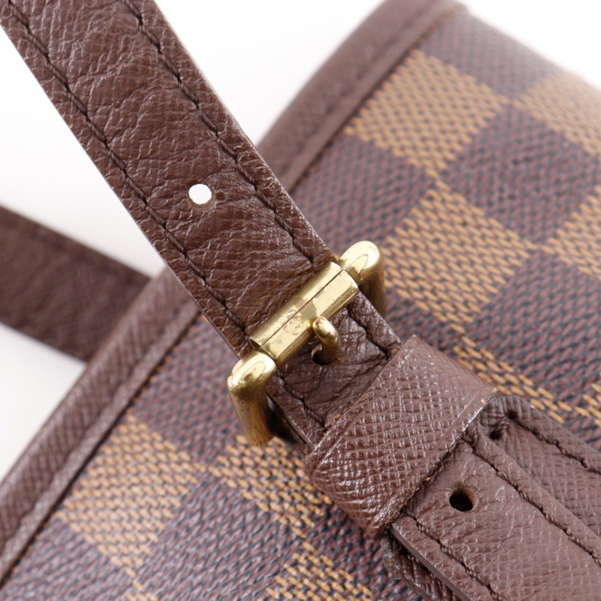 Louis Vuitton Louis Vuitton Mare Tote Bag N42240 Damier Canvas 2001 Brown SP1001 A5 Open Male Women's Size ONE SIZE - 13 Thumbnail