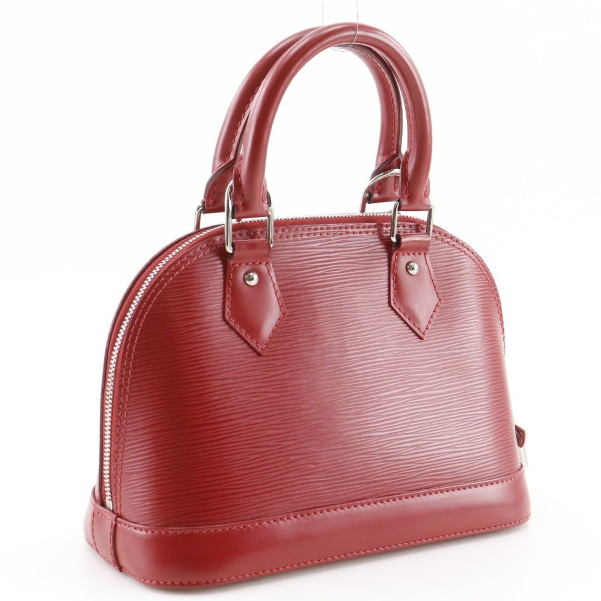 Louis Vuitton Louis Vuitton Alma BB Handbag, 2-Way Shoulder Bag, M41160, Epi Leather, 2013 Model, Red, MI3173, 2-Way, Double Zipper, BB, Women's Size ONE SIZE - 3 Thumbnail