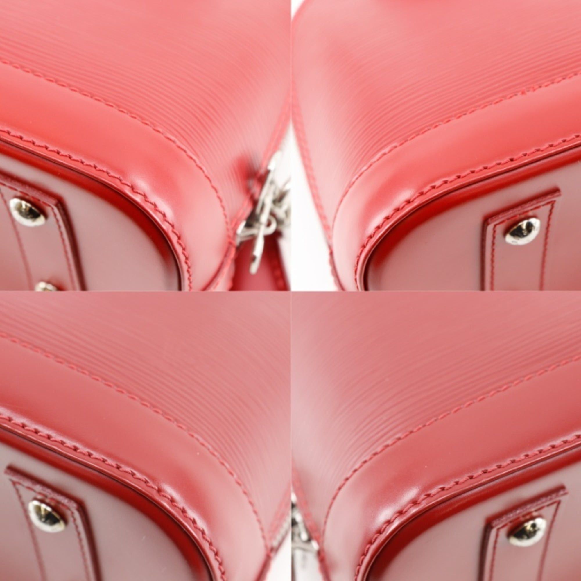 Louis Vuitton Louis Vuitton Alma BB Handbag, 2-Way Shoulder Bag, M41160, Epi Leather, 2013 Model, Red, MI3173, 2-Way, Double Zipper, BB, Women's Size ONE SIZE - 4 Thumbnail