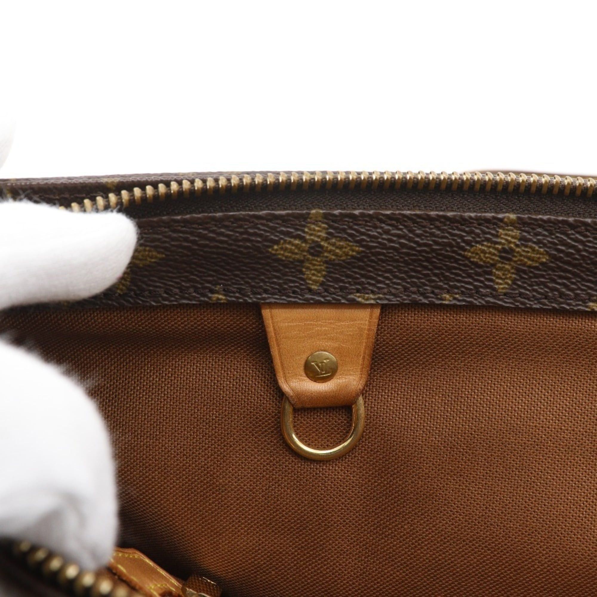 Louis Vuitton Louis Vuitton Cabas Piano Tote Bag M51148 Monogram Canvas 2001 Brown VI1001 A5 Zippered Women's Size ONE SIZE - 12 Thumbnail