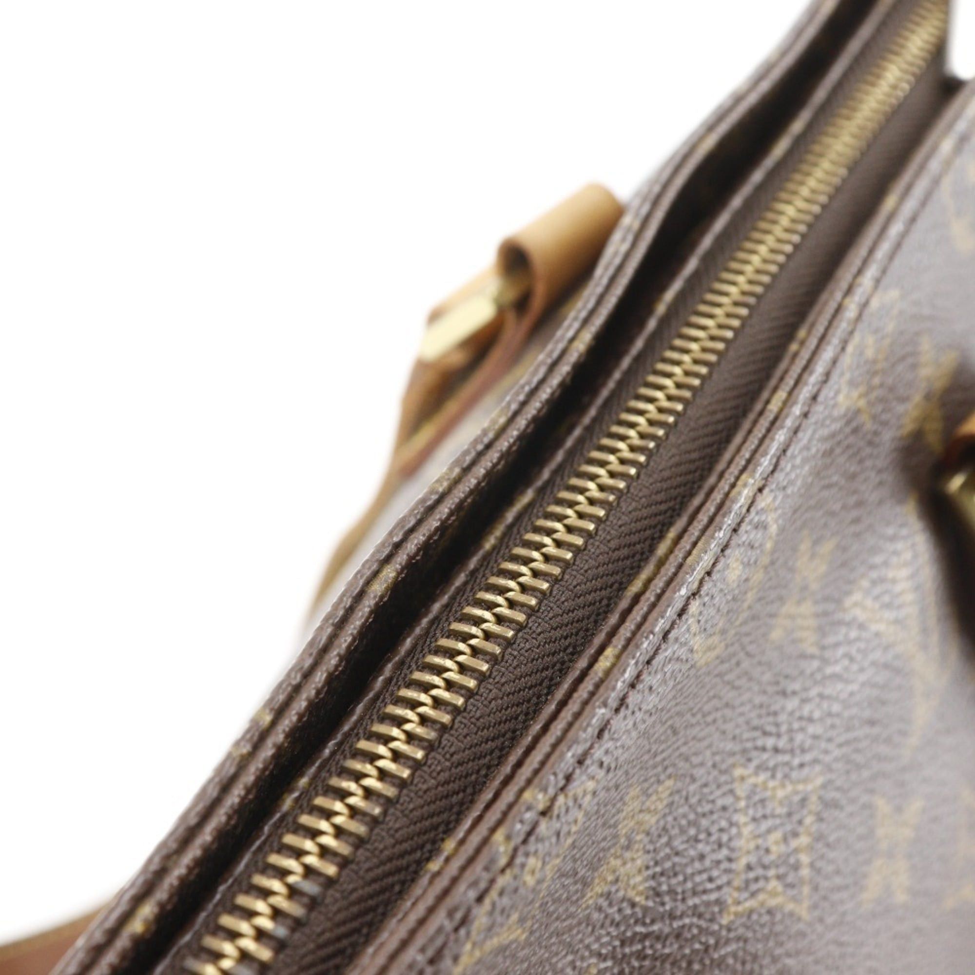 Louis Vuitton Louis Vuitton Cabas Piano Tote Bag M51148 Monogram Canvas 2001 Brown VI1001 A5 Zippered Women's Size ONE SIZE - 10 Thumbnail