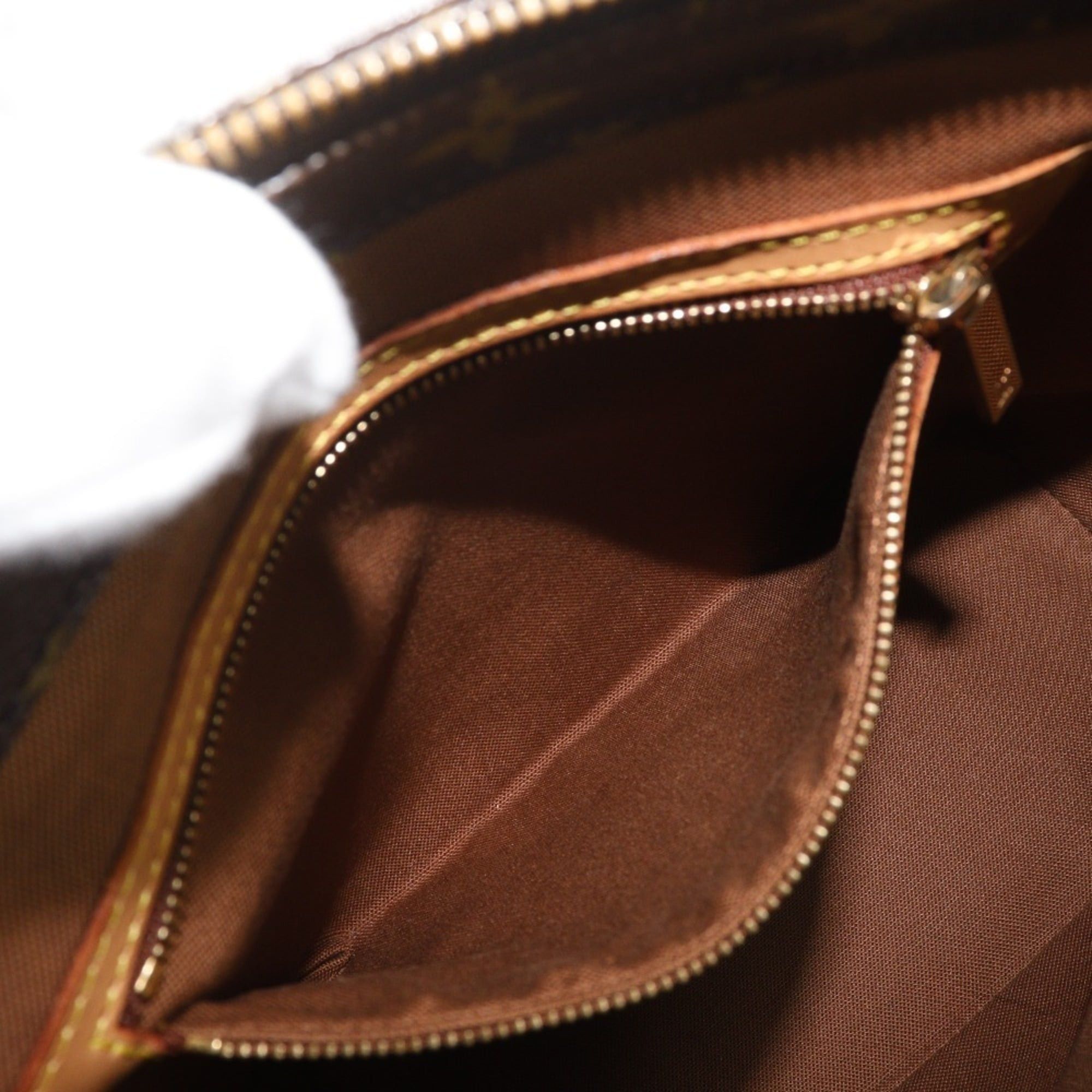 Louis Vuitton Louis Vuitton Cabas Piano Tote Bag M51148 Monogram Canvas 2001 Brown VI1001 A5 Zippered Women's Size ONE SIZE - 7 Thumbnail