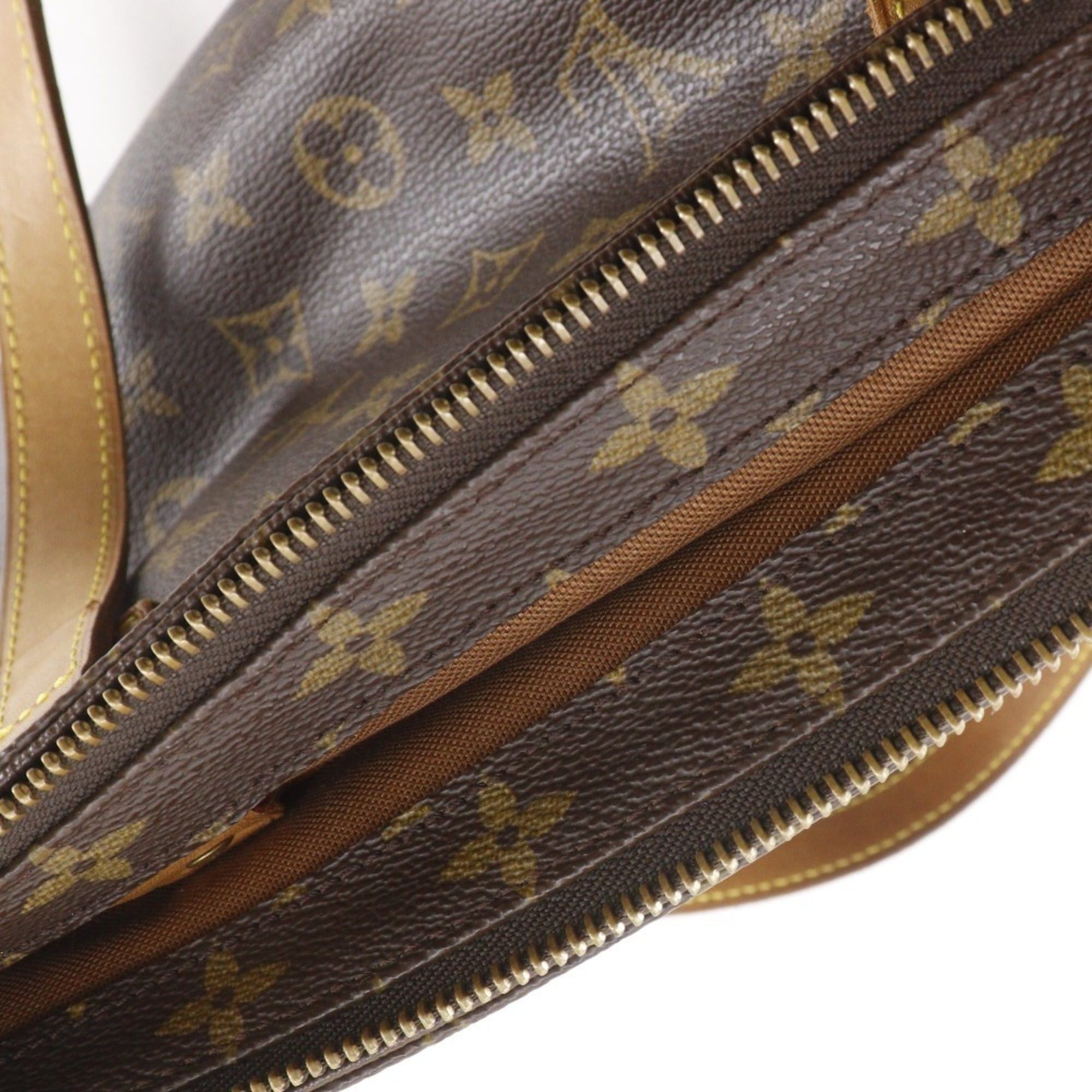 Louis Vuitton Louis Vuitton Cabas Piano Tote Bag M51148 Monogram Canvas 2001 Brown VI1001 A5 Zippered Women's Size ONE SIZE - 15 Thumbnail