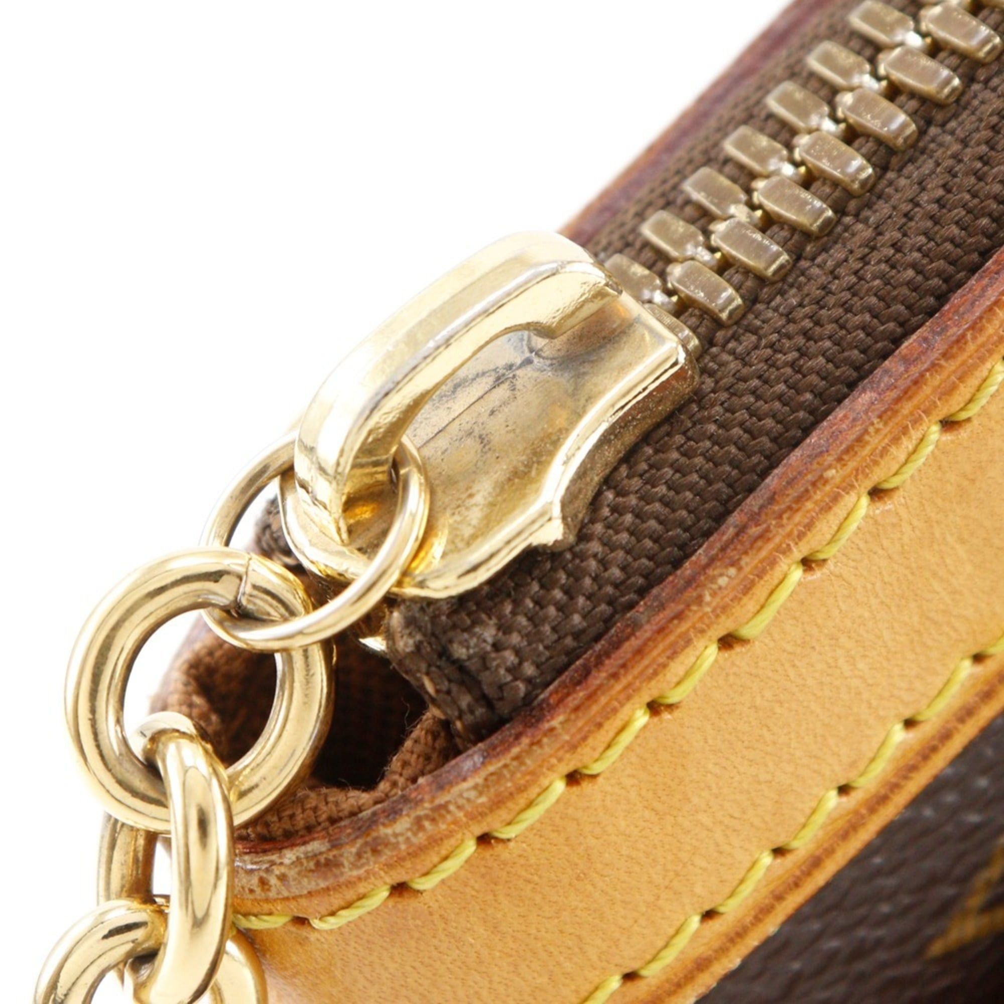 Louis Vuitton Louis Vuitton Tivoli PM handbag M40143 Monogram canvas 2008 Brown VI3028 A5 Zipper Women's Size ONE SIZE - 14 Thumbnail