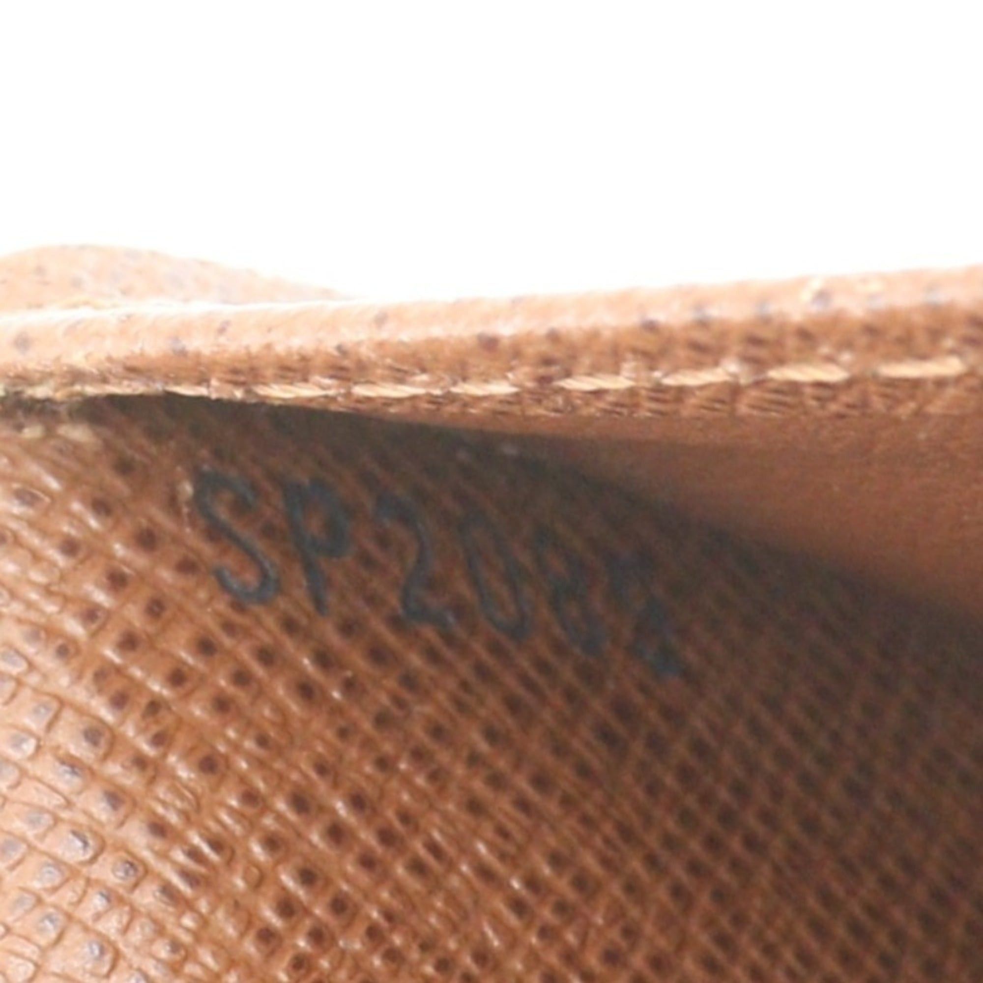 Louis Vuitton Louis Vuitton Portemonnaie Billet Cartes Credit Bi-fold Wallet, M61652, Monogram Canvas, 2008, Brown, SP2088, Snap Button, Unisex Size ONE SIZE - 18 Thumbnail