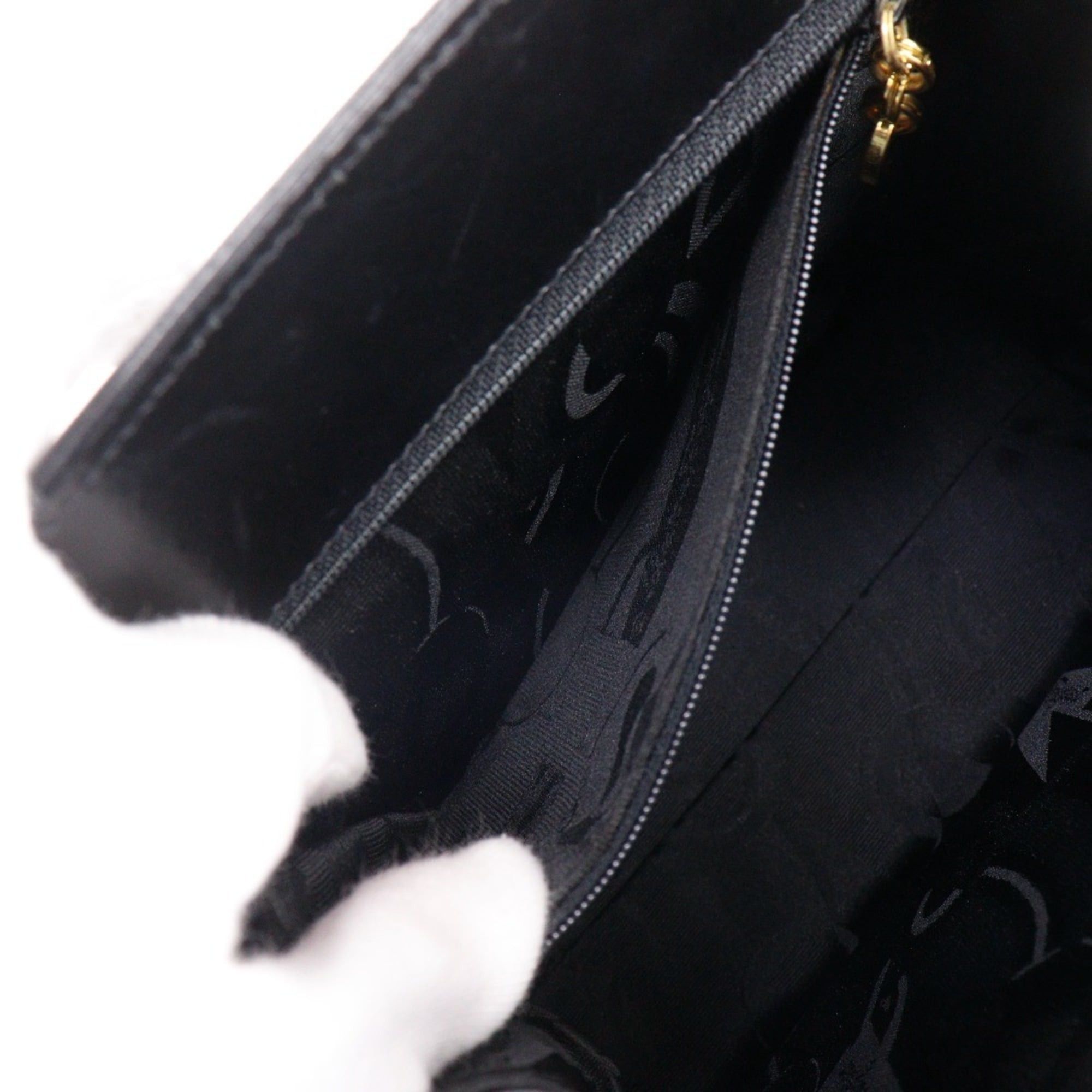 Salvatore Ferragamo Salvatore Ferragamo Vara Ribbon Handbag 2-Way Shoulder Bag BA214178 Calfskin Black 2-way A5 Magnetic Closure Women's Size ONE SIZE - 7 Thumbnail