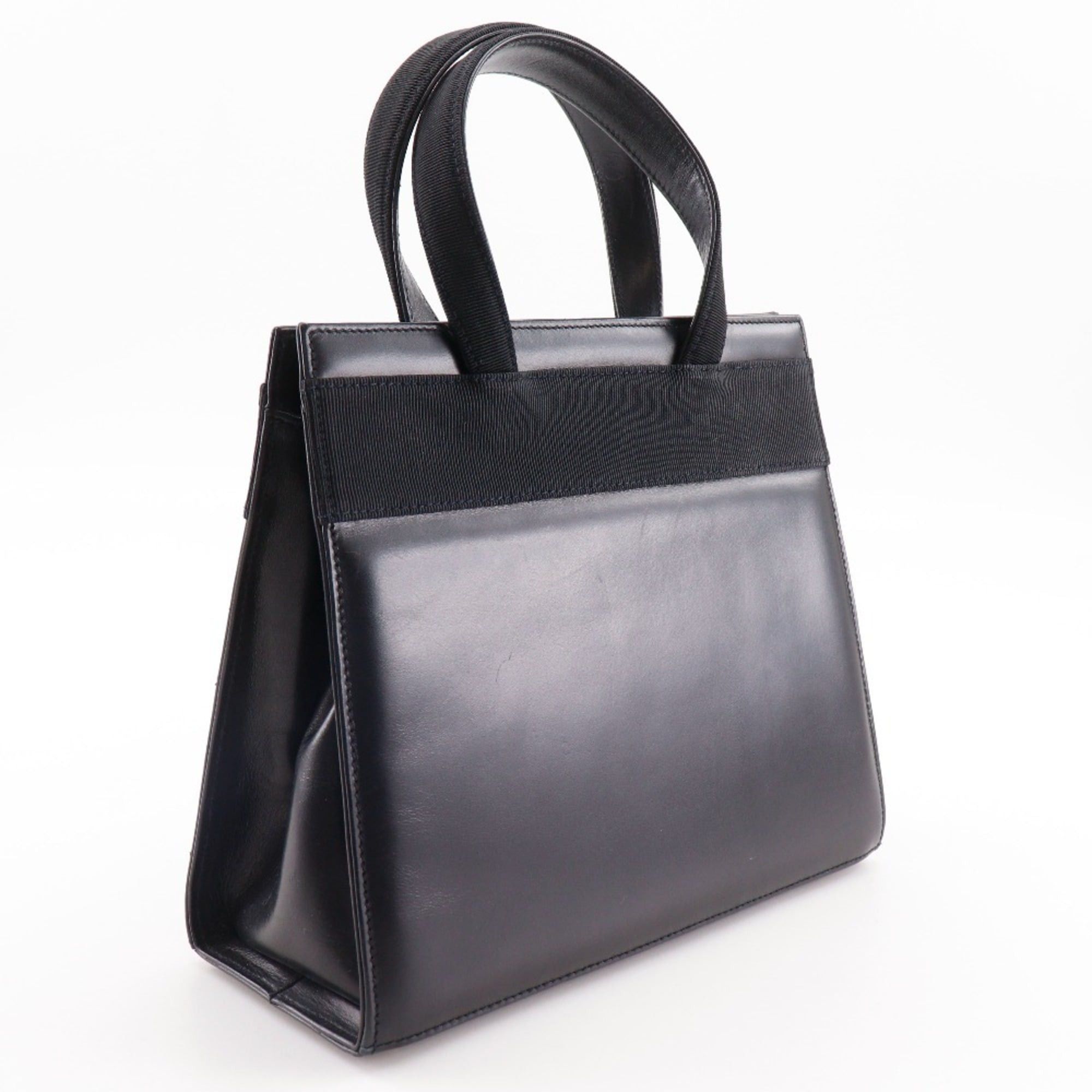 Salvatore Ferragamo Salvatore Ferragamo Vara Ribbon Handbag 2-Way Shoulder Bag BA214178 Calfskin Black 2-way A5 Magnetic Closure Women's Size ONE SIZE - 3 Thumbnail