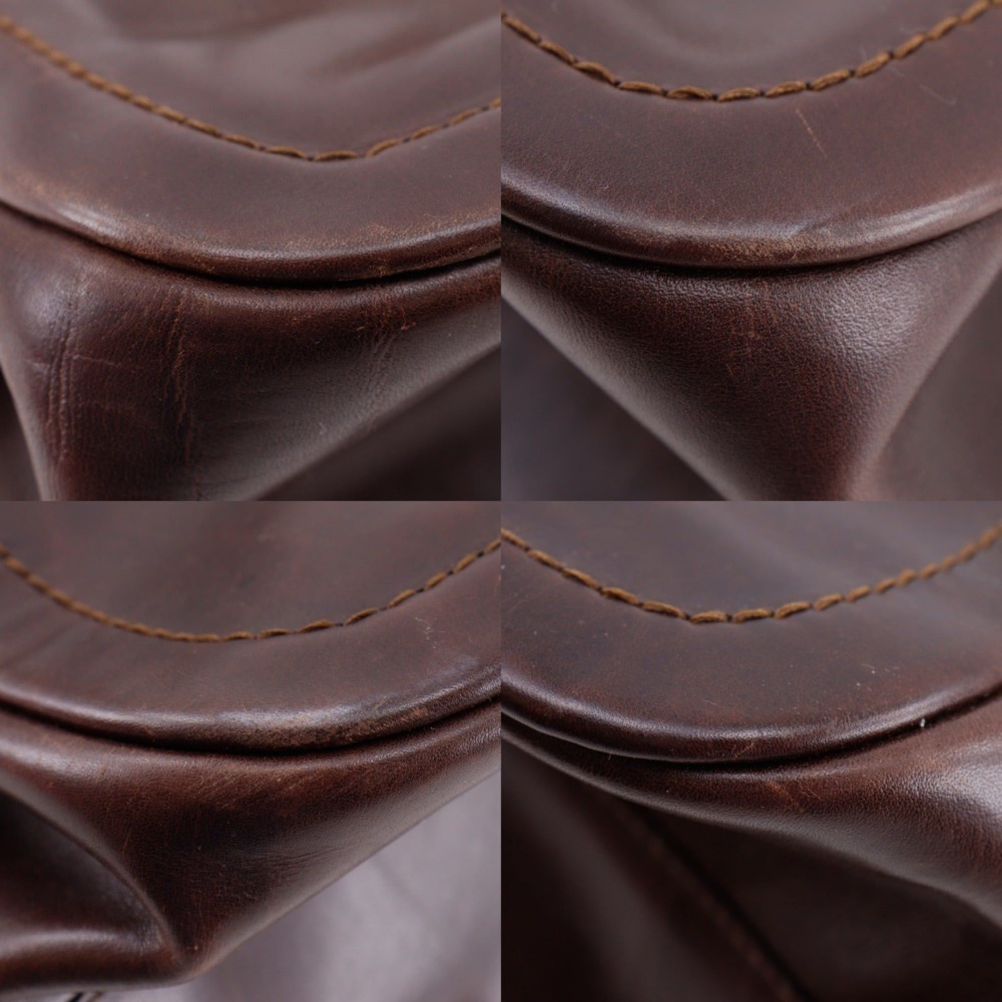 Bally Bally tote bag, leather, brown, A5 size, open type, women's. Size ONE SIZE - 4 Thumbnail