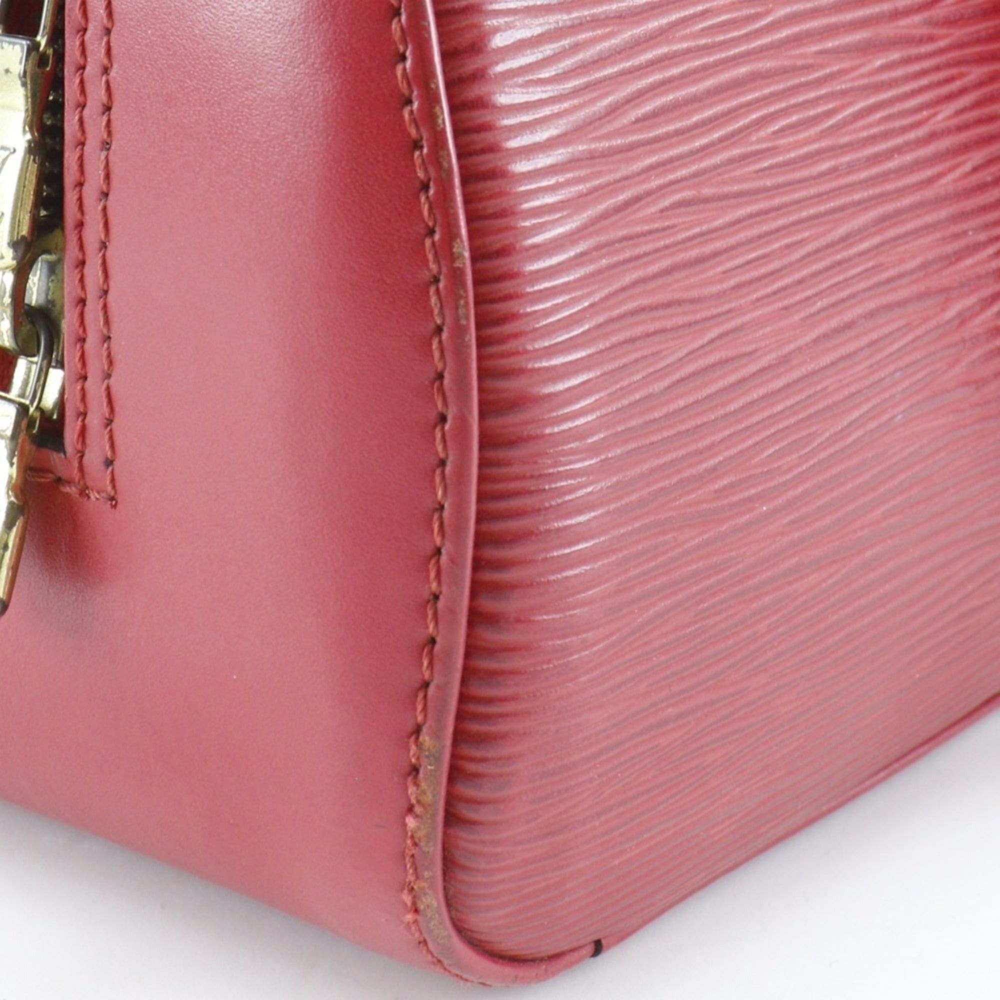 Louis Vuitton Louis Vuitton Jasmine Handbag M52087 Epi Leather Castilian Red 1998 TH0918 Double Zipper Women's Size ONE SIZE - 18 Thumbnail