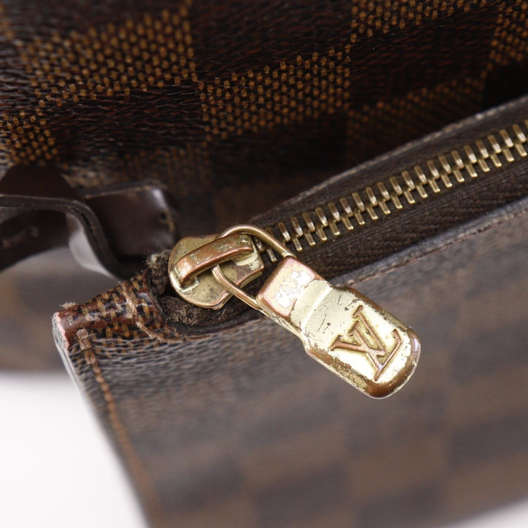 Louis Vuitton Louis Vuitton Neverfull MM Tote Bag N41358 Damier Canvas 2018 Brown AR1108 A4 Open Unisex Size ONE SIZE - 14 Thumbnail