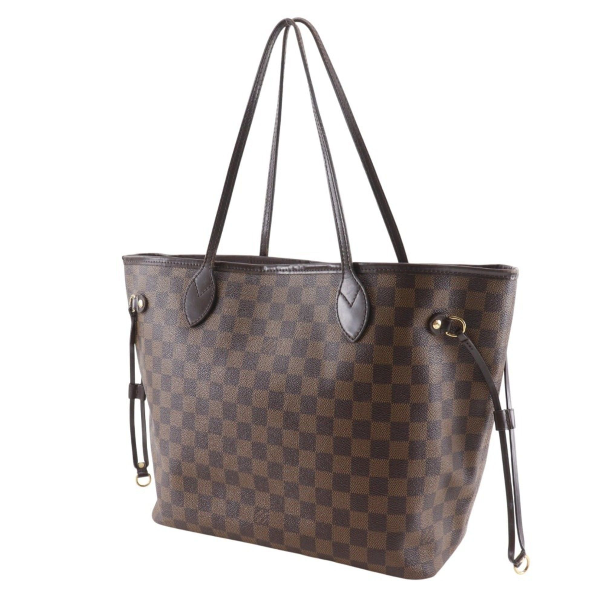 Louis Vuitton Louis Vuitton Neverfull MM Tote Bag N41358 Damier Canvas 2018 Brown AR1108 A4 Open Unisex Size ONE SIZE - 2 Thumbnail