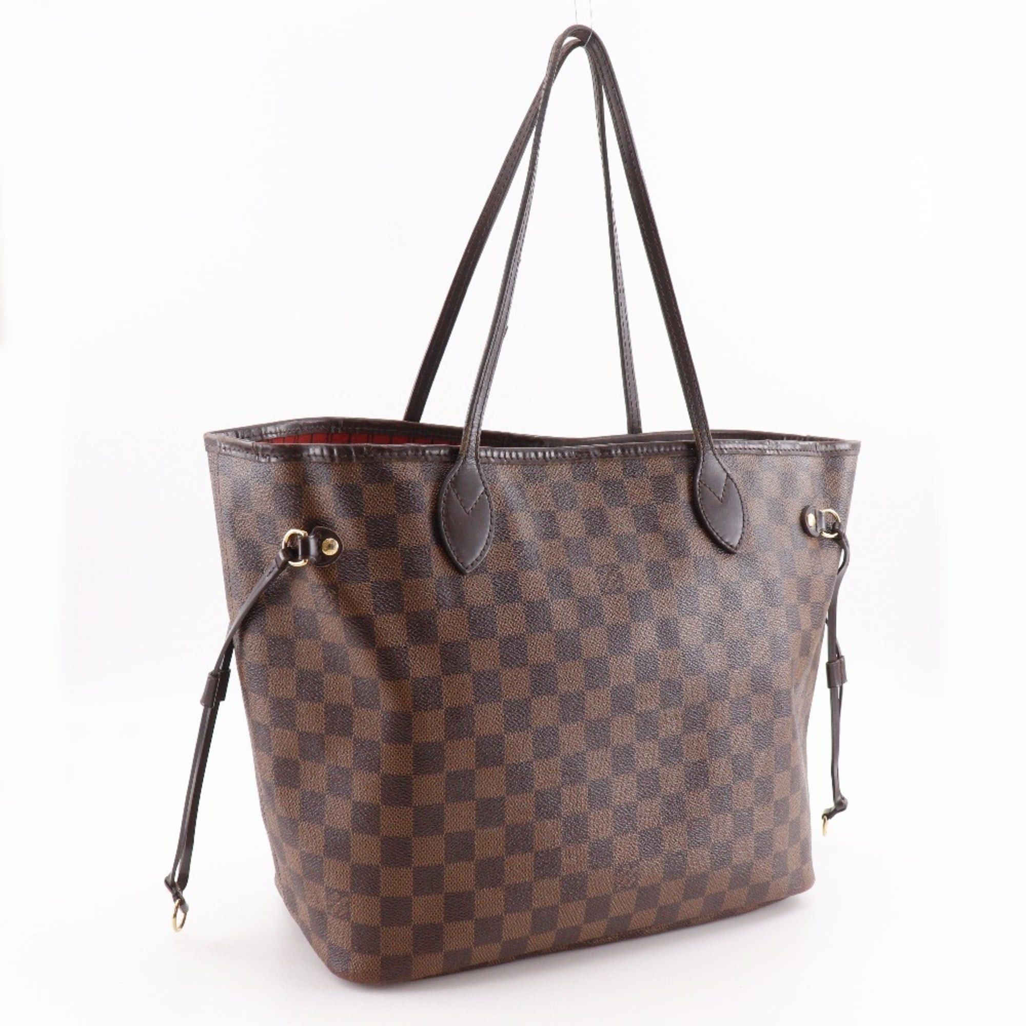 Louis Vuitton Louis Vuitton Neverfull MM Tote Bag N41358 Damier Canvas 2018 Brown AR1108 A4 Open Unisex Size ONE SIZE - 3 Thumbnail