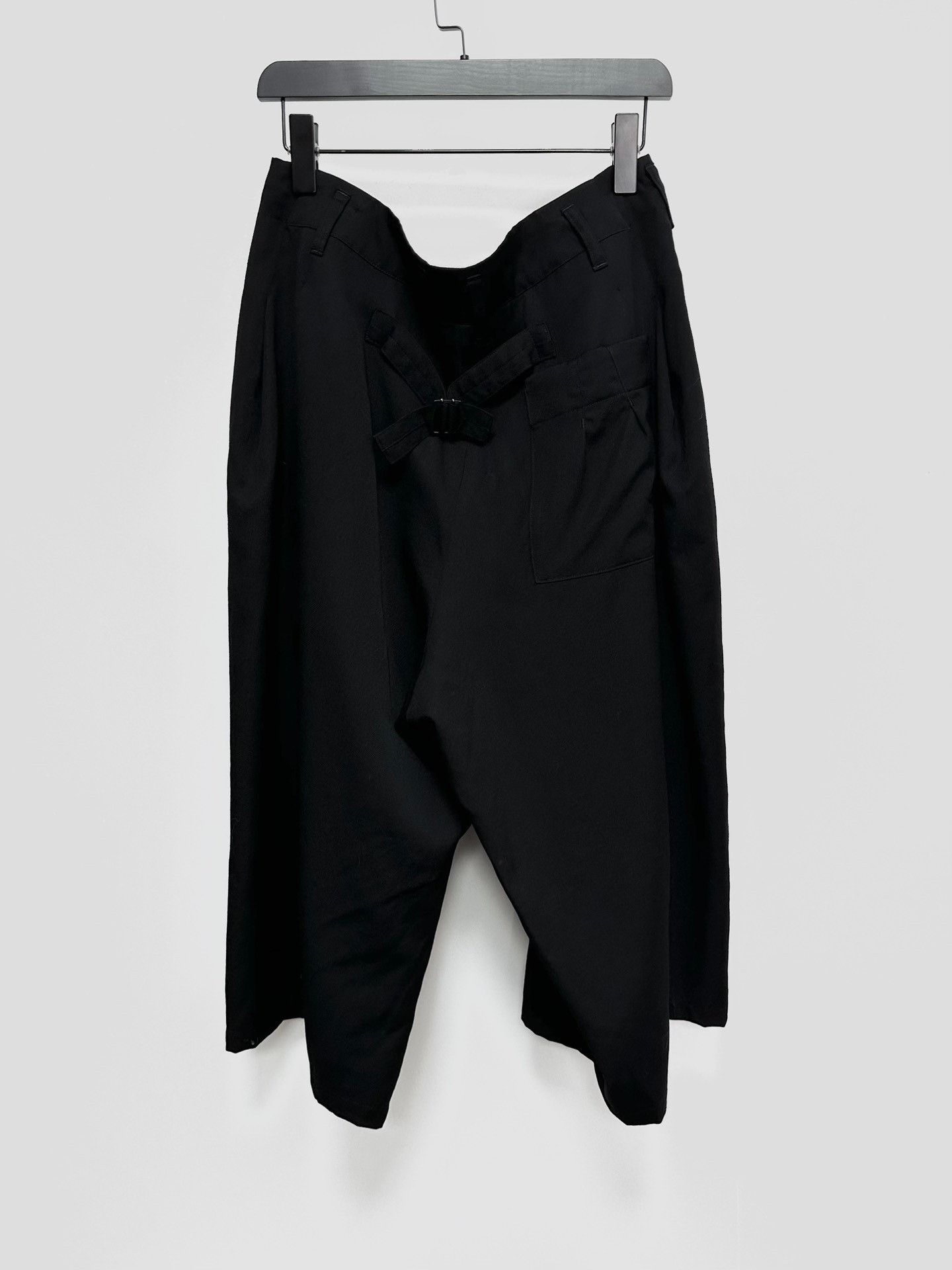 Yohji Yamamoto Yohji Yamamoto 17ss Asymmetric Pants Size US 31 - 2 Thumbnail