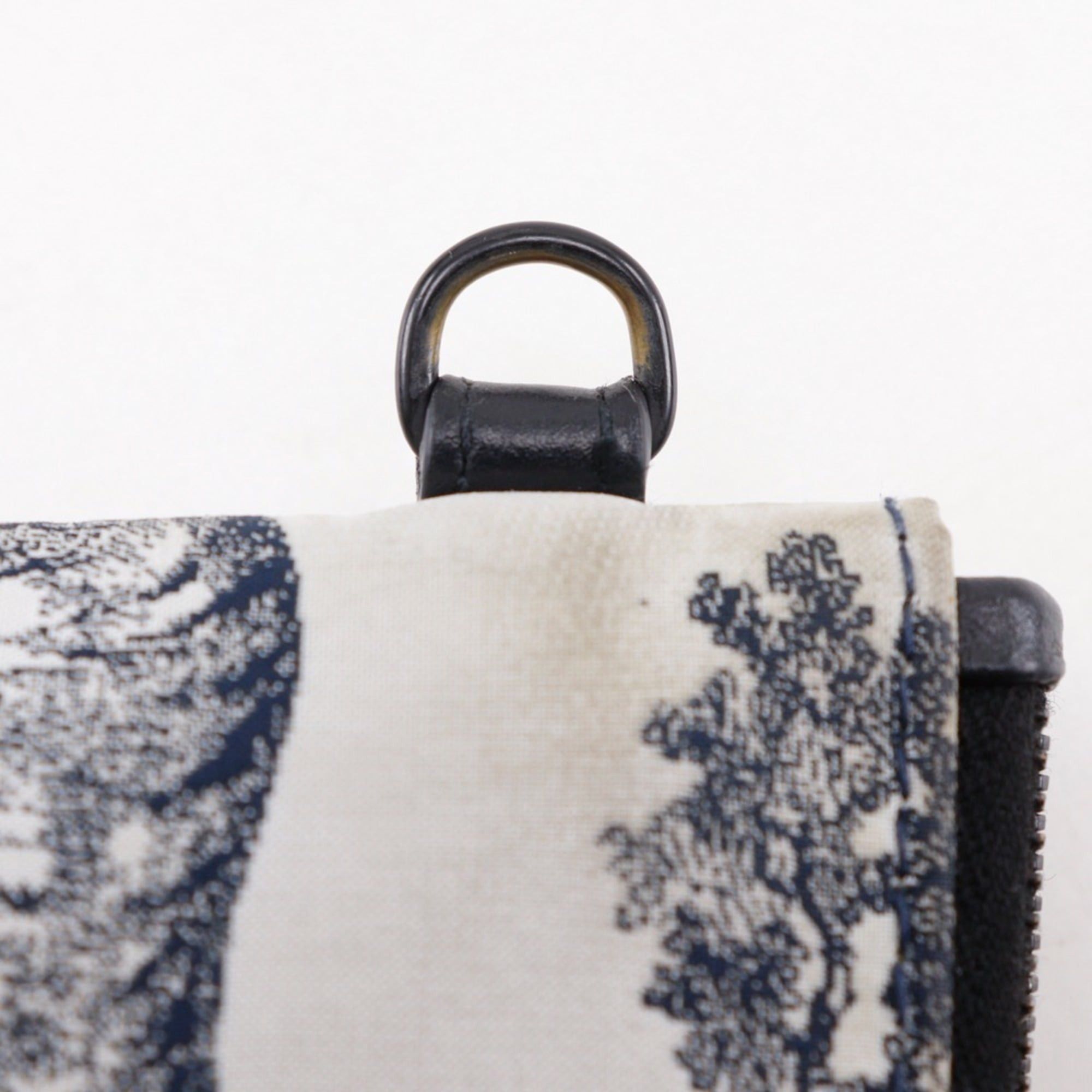 Dior Christian Dior Travel Multifunction Shoulder Bag Toile de Jouy Pouch Nylon Black/White Zipper Women's Size ONE SIZE - 12 Thumbnail