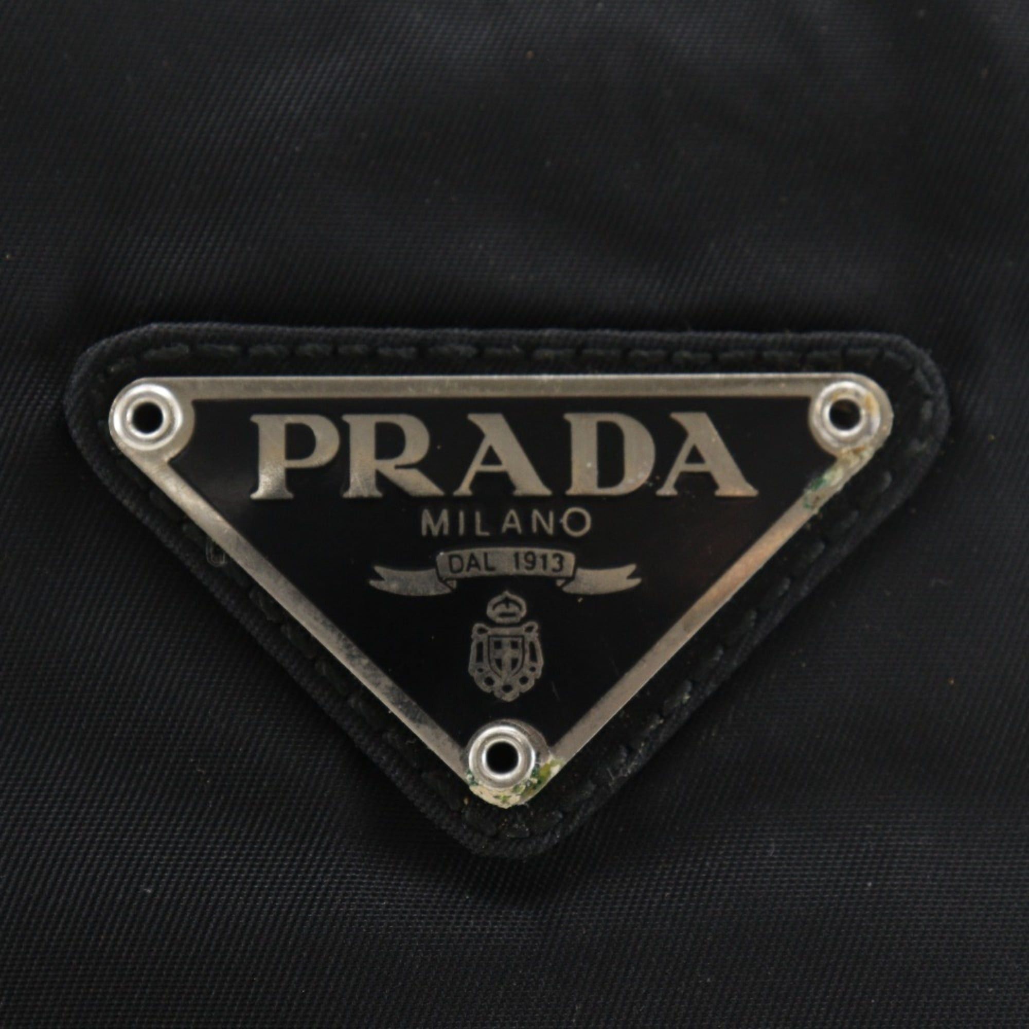 Prada Prada tote bag, nylon, black, A4 size, open type, for women. Size ONE SIZE - 13 Thumbnail