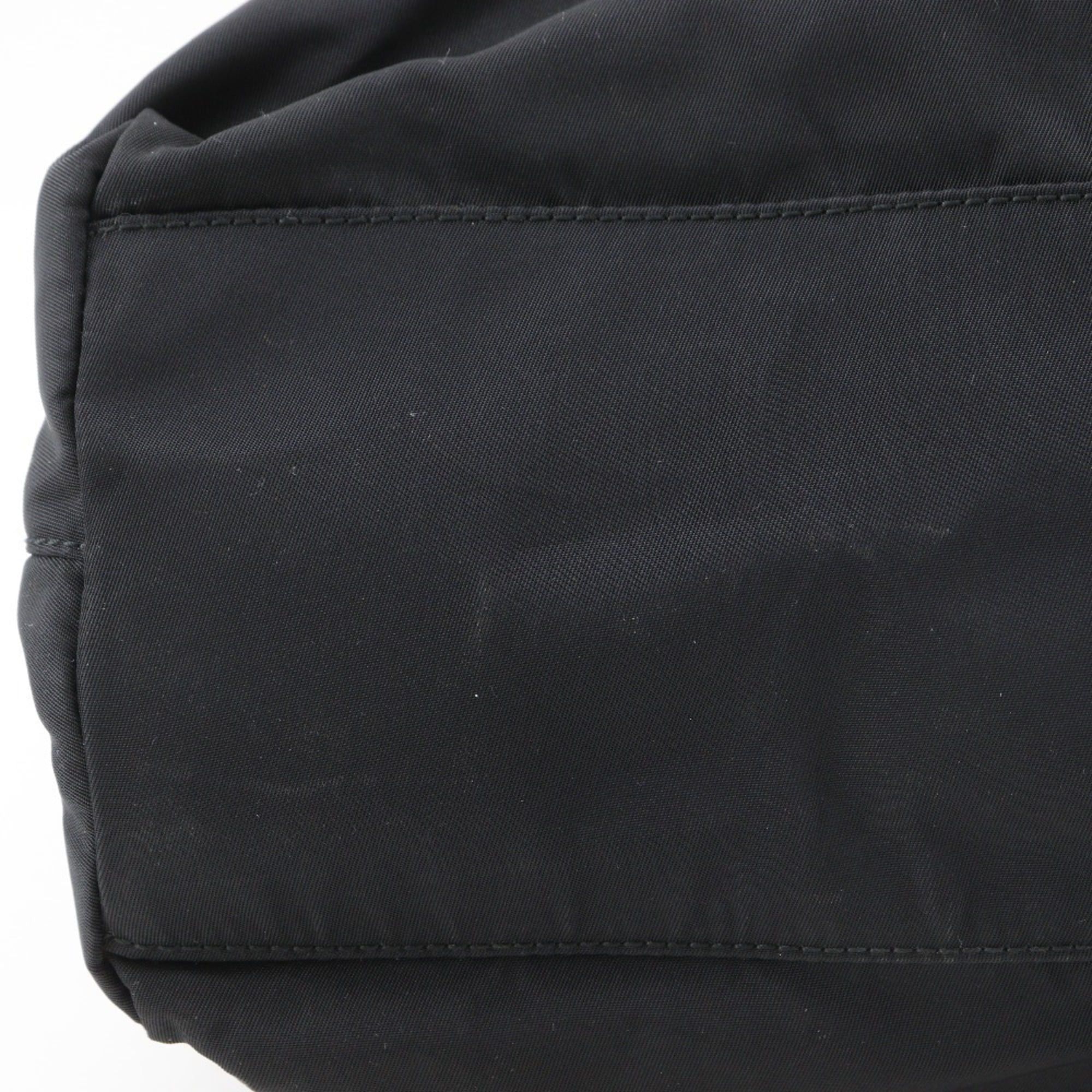Prada Prada tote bag, nylon, black, A4 size, open type, for women. Size ONE SIZE - 11 Thumbnail