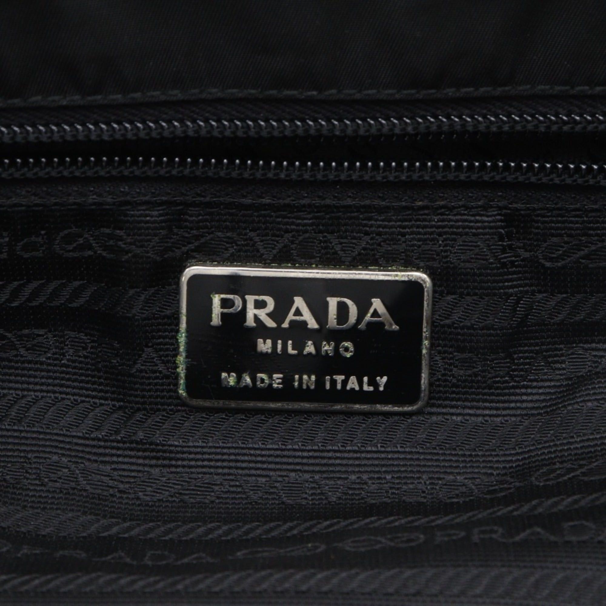 Prada Prada tote bag, nylon, black, A4 size, open type, for women. Size ONE SIZE - 14 Thumbnail