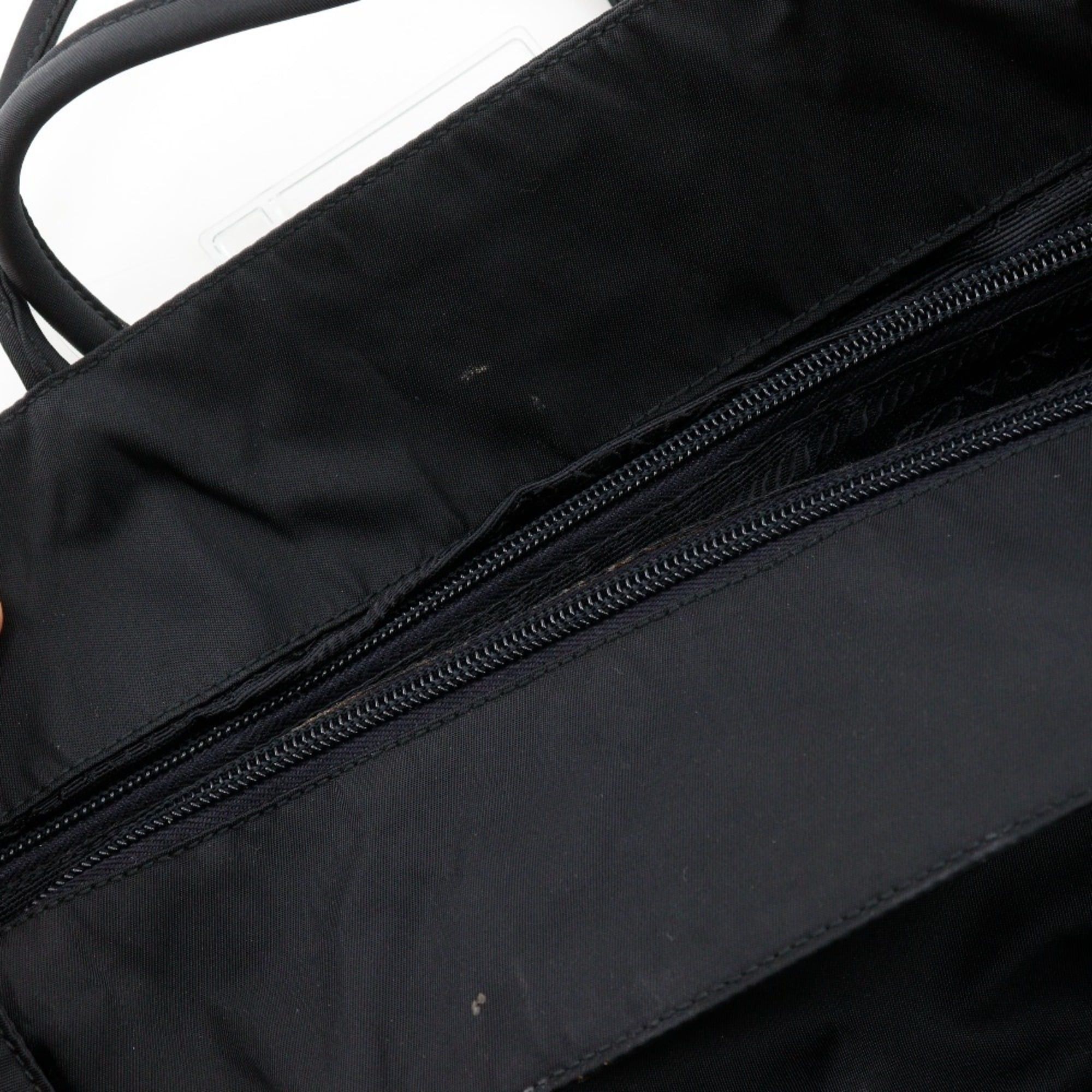 Prada Prada tote bag, nylon, black, A4 size, open type, for women. Size ONE SIZE - 19 Thumbnail
